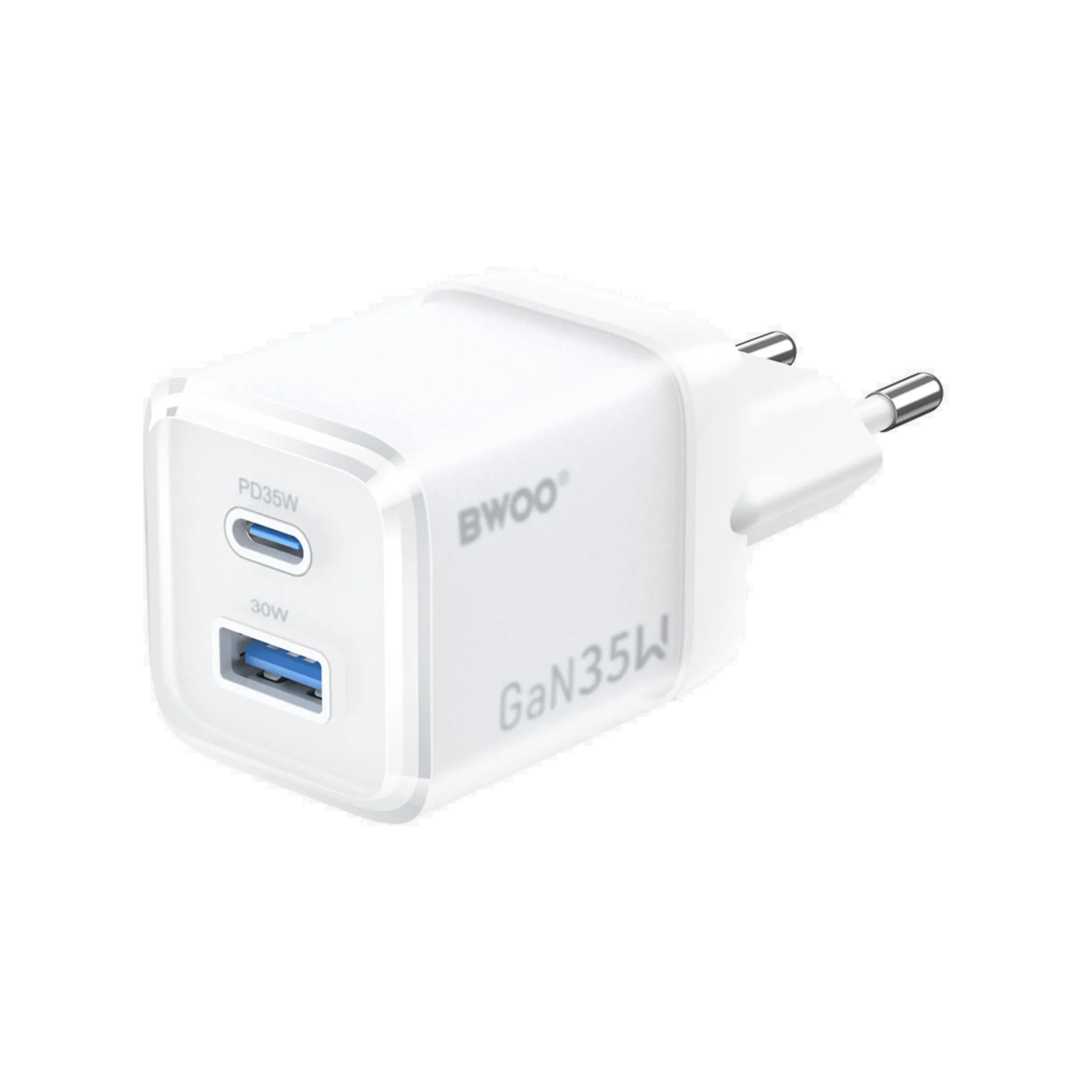 Bwoo Bo Cda222 35w Usb C Dual Ports Gan Charger