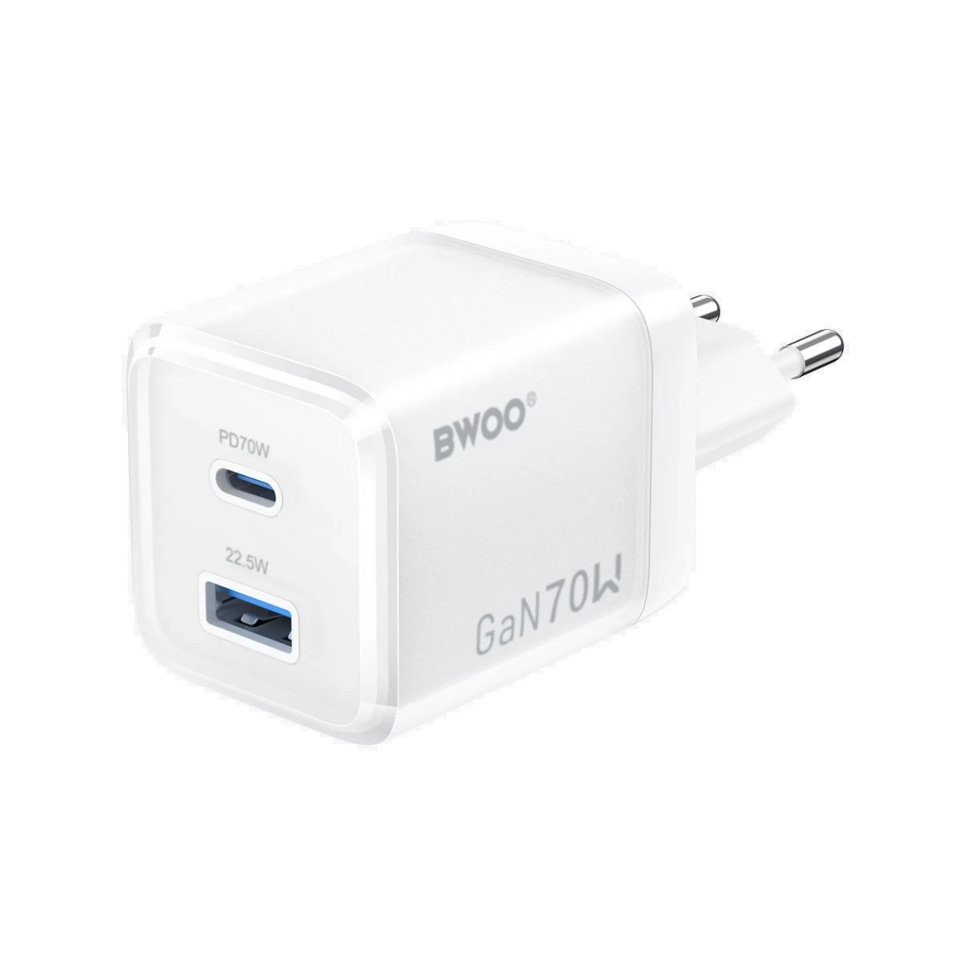Bwoo Bo Cda224 70w Usb C Dual Ports Gan Charger
