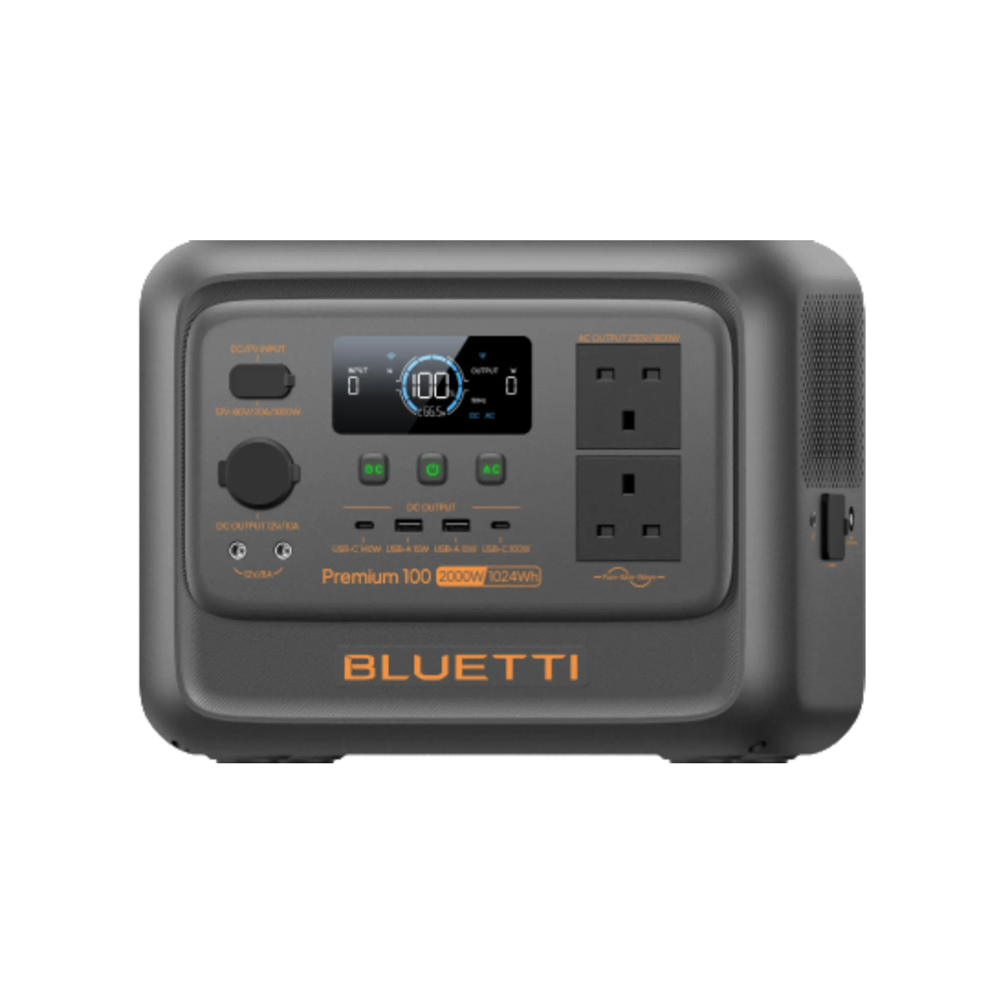 BLUETTI Premium 100 V2 2000W Portable Power Station