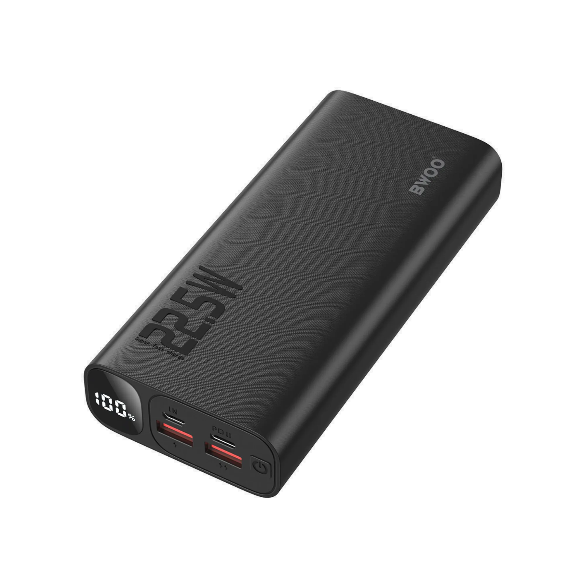 BWOO BO-P44 20000mAh QC3.0 Power Bank with Digital Display 