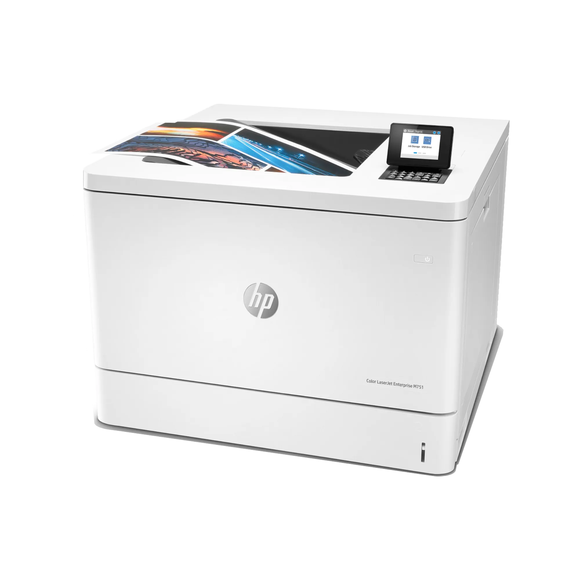 HP M751DN LaserJet Enterprise Single Function Color Laser Printer 