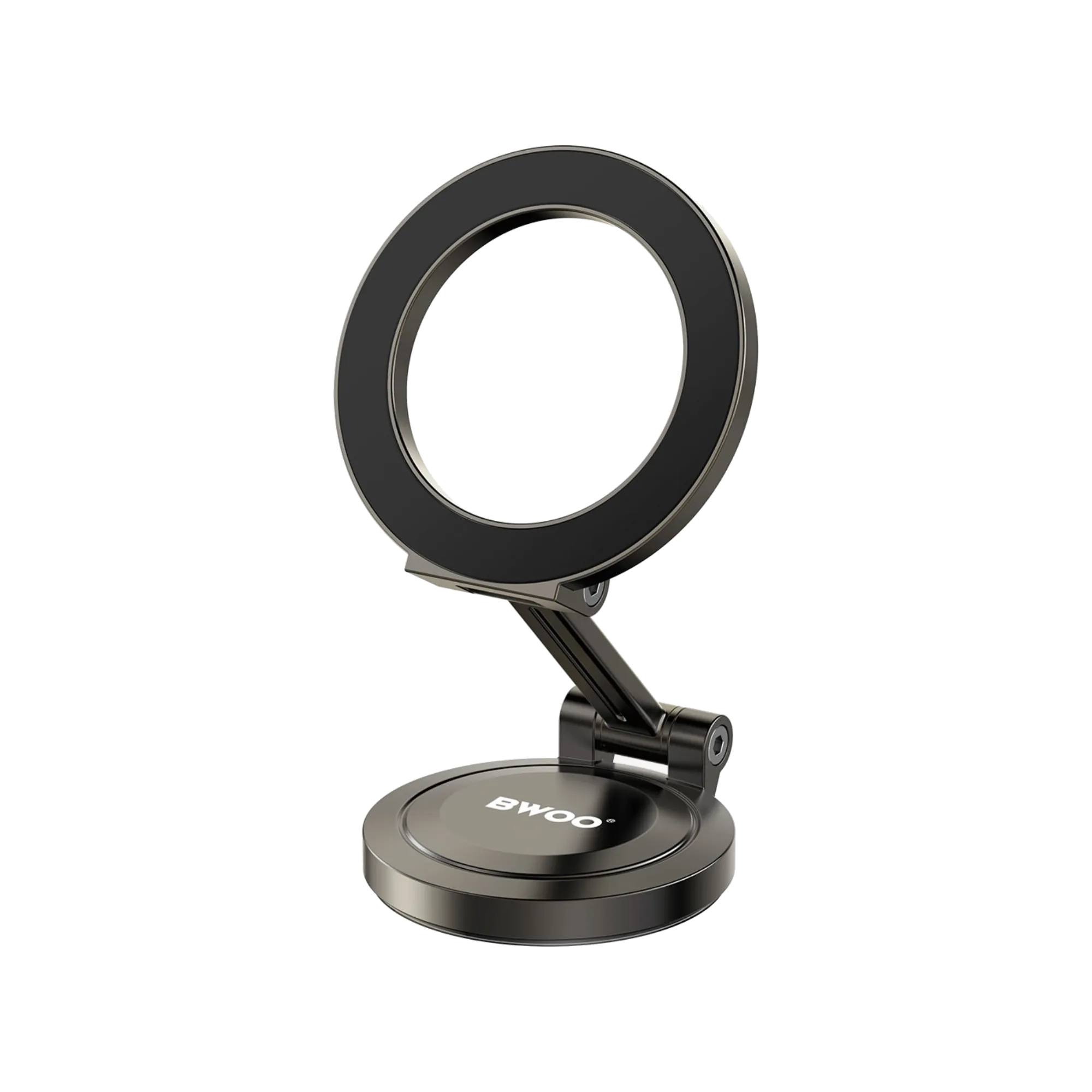 BWOO BO-ZJ135 360° Rotation Car Mount Strong Magnets Car Phone Holder 