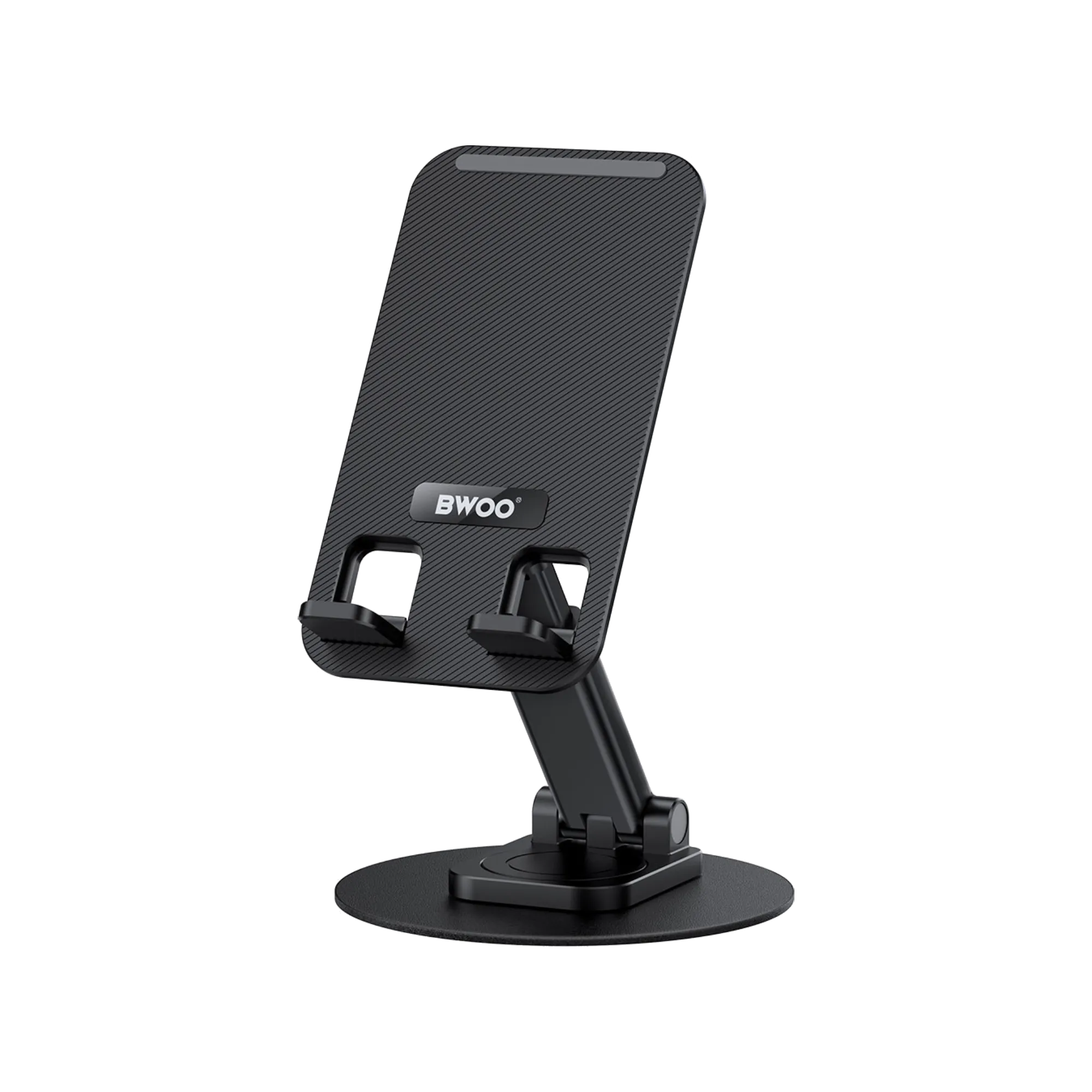 BWOO BO-ZJ132 360° Rotating Aluminum Alloy Foldable Desktop Phone Holder 