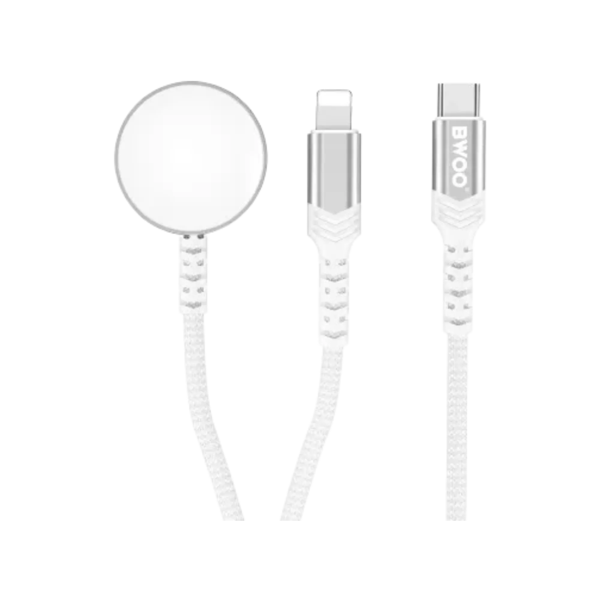 BWOO BO-WL21 30W 2 in 1 Dual Fast Charging Cable 
