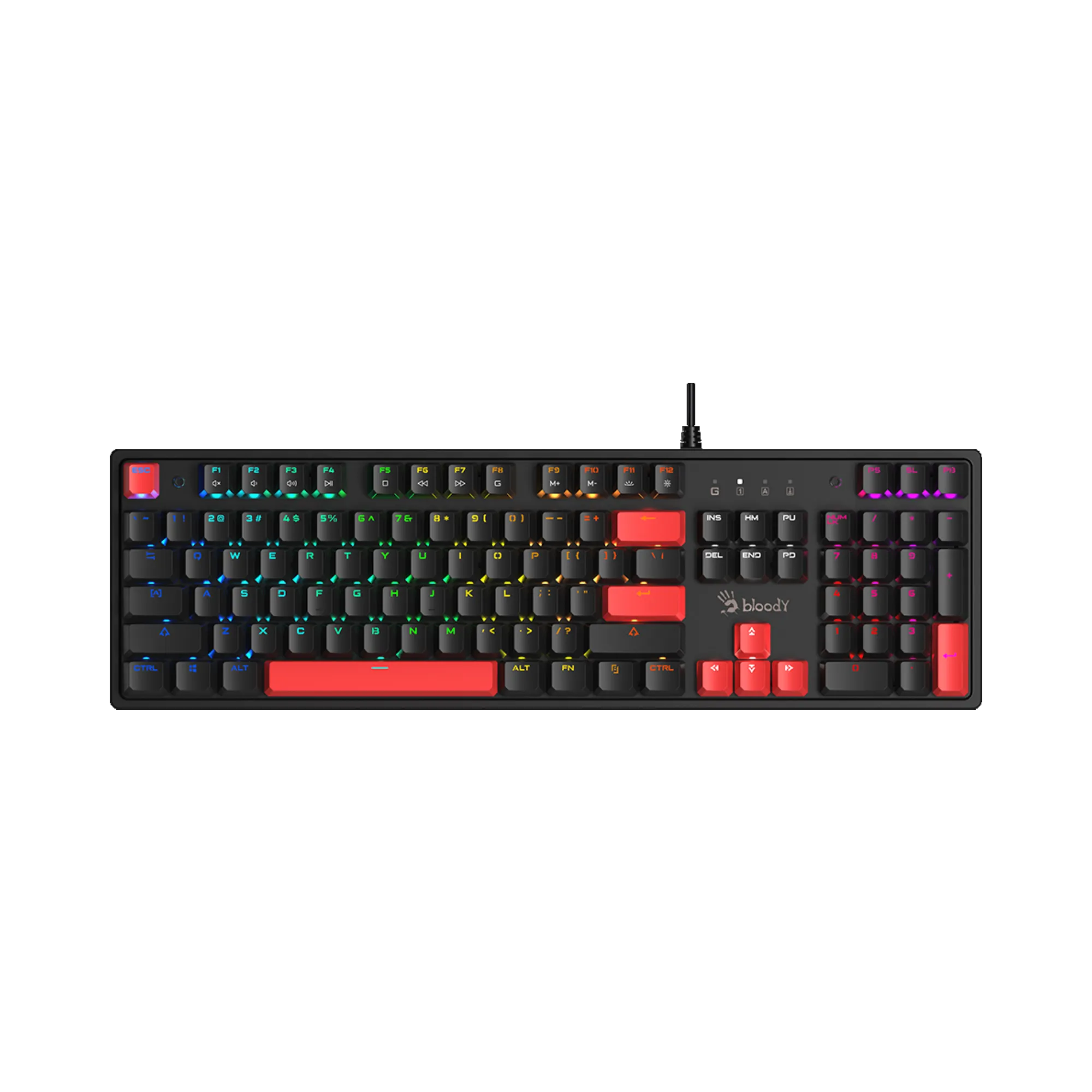 A4tech Bloody S520N RGB Wired Mechanical Gaming Keyboard 