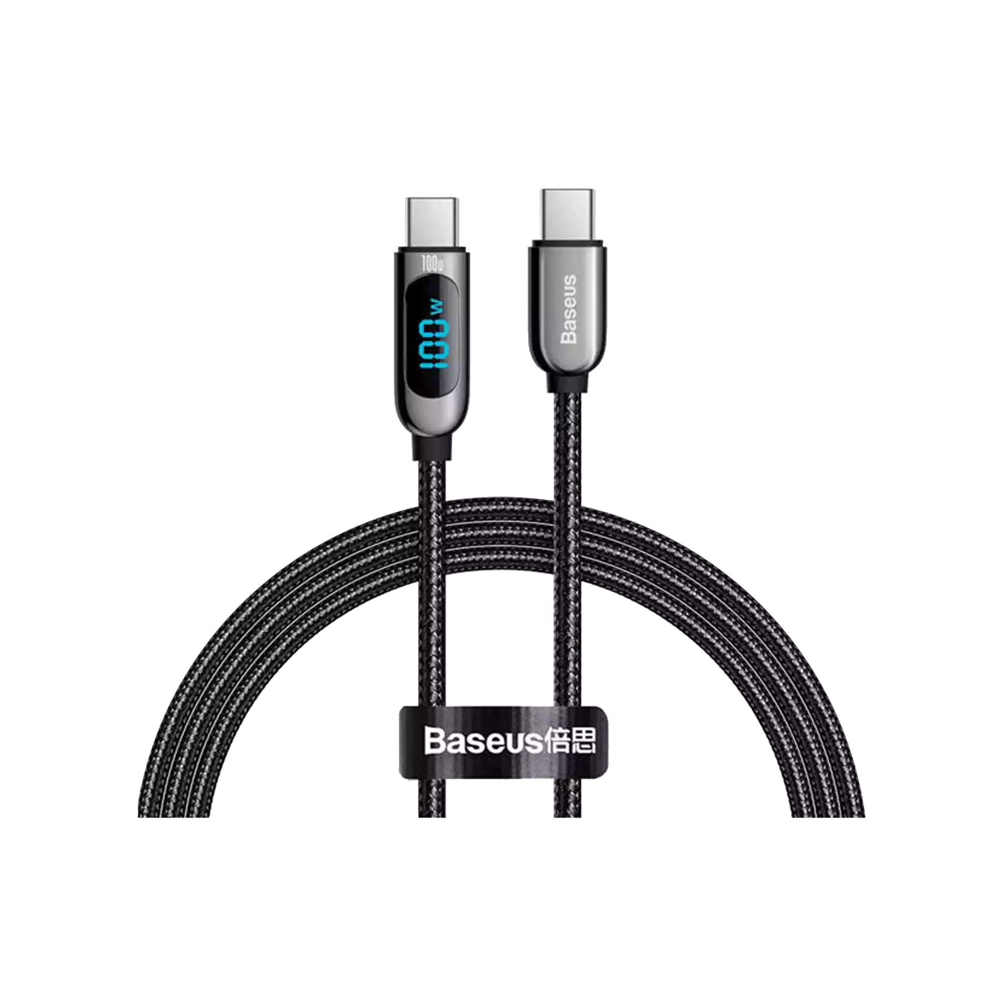 Baseus Type-C to Type-C 100W Display Fast Charging Data Cable 1m 