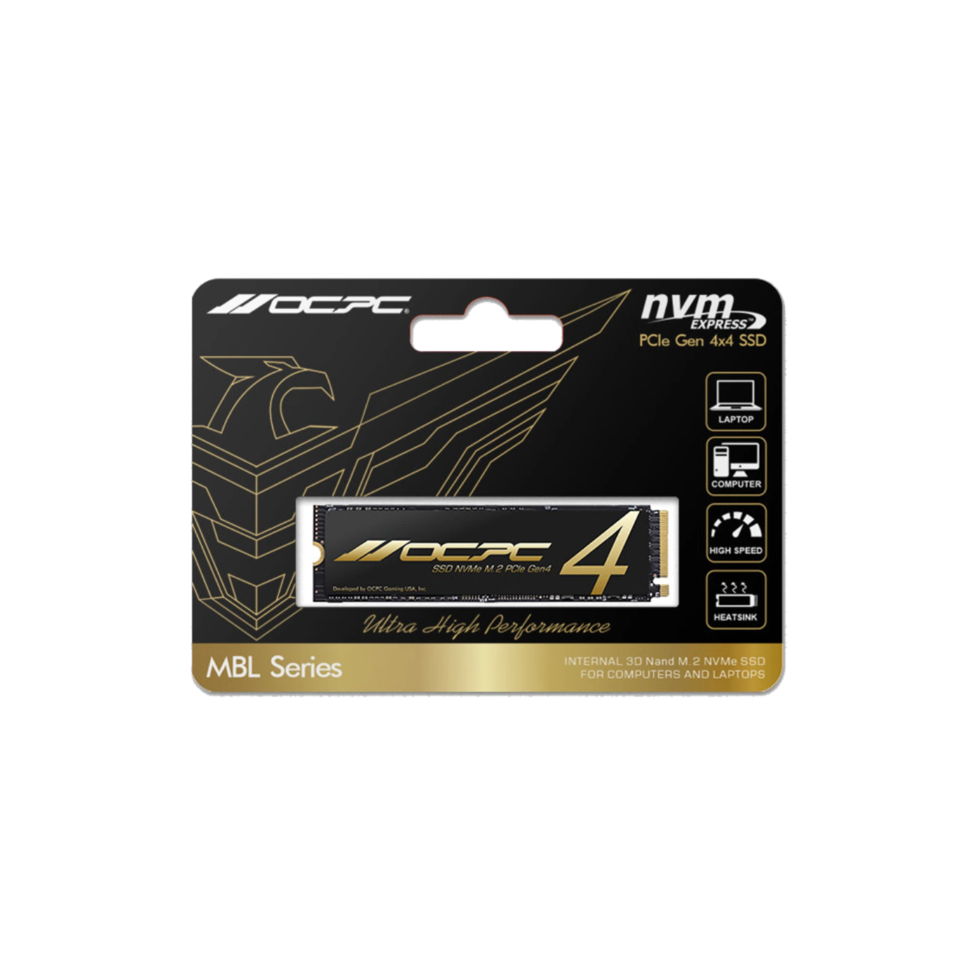 OCPC MBL-401 2TB M.2 2280 HEATSINK SSD
