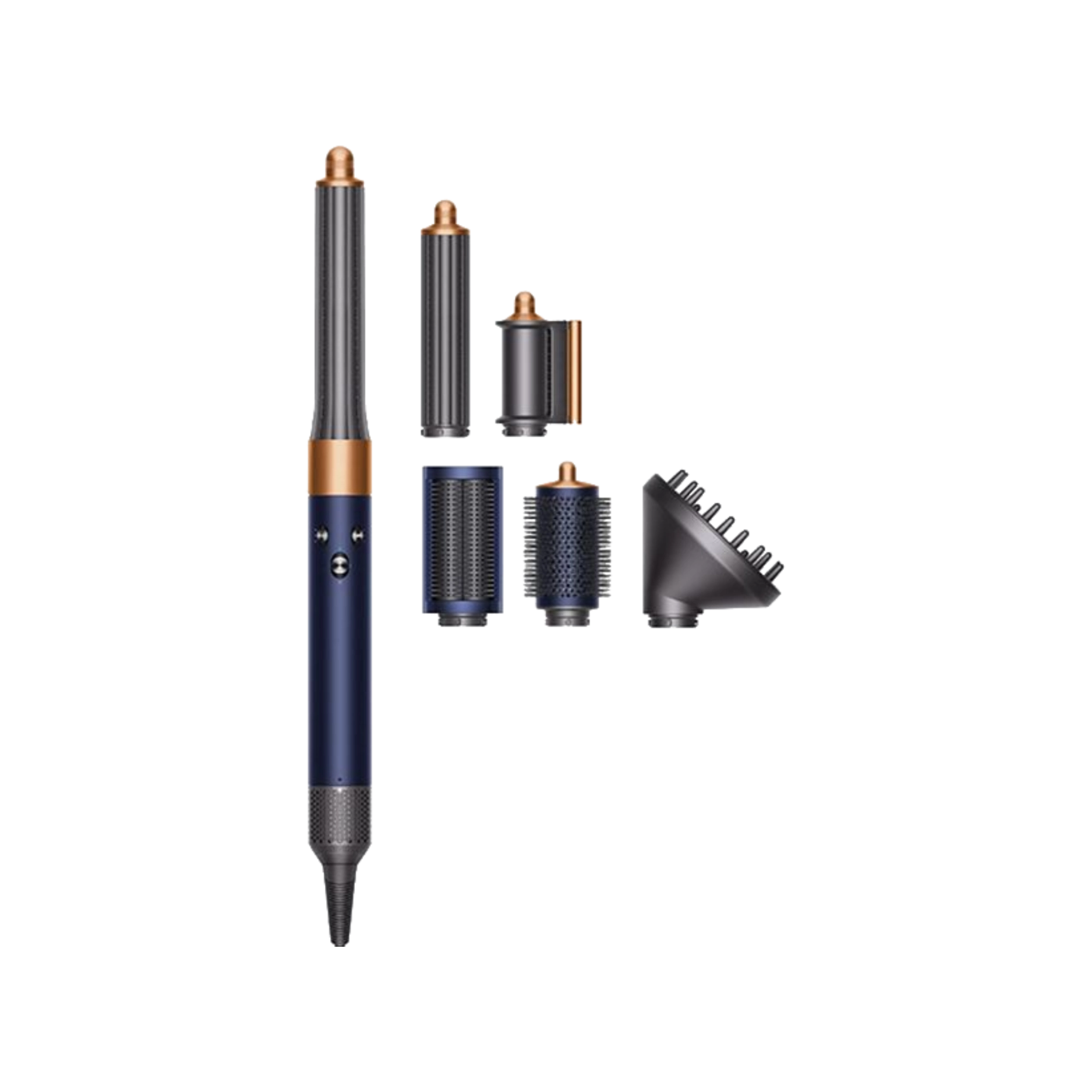 Dyson Airwrap Multi Styler and Dryer, Complete Long Volumise (Prussian Blue/Rich Copper) 