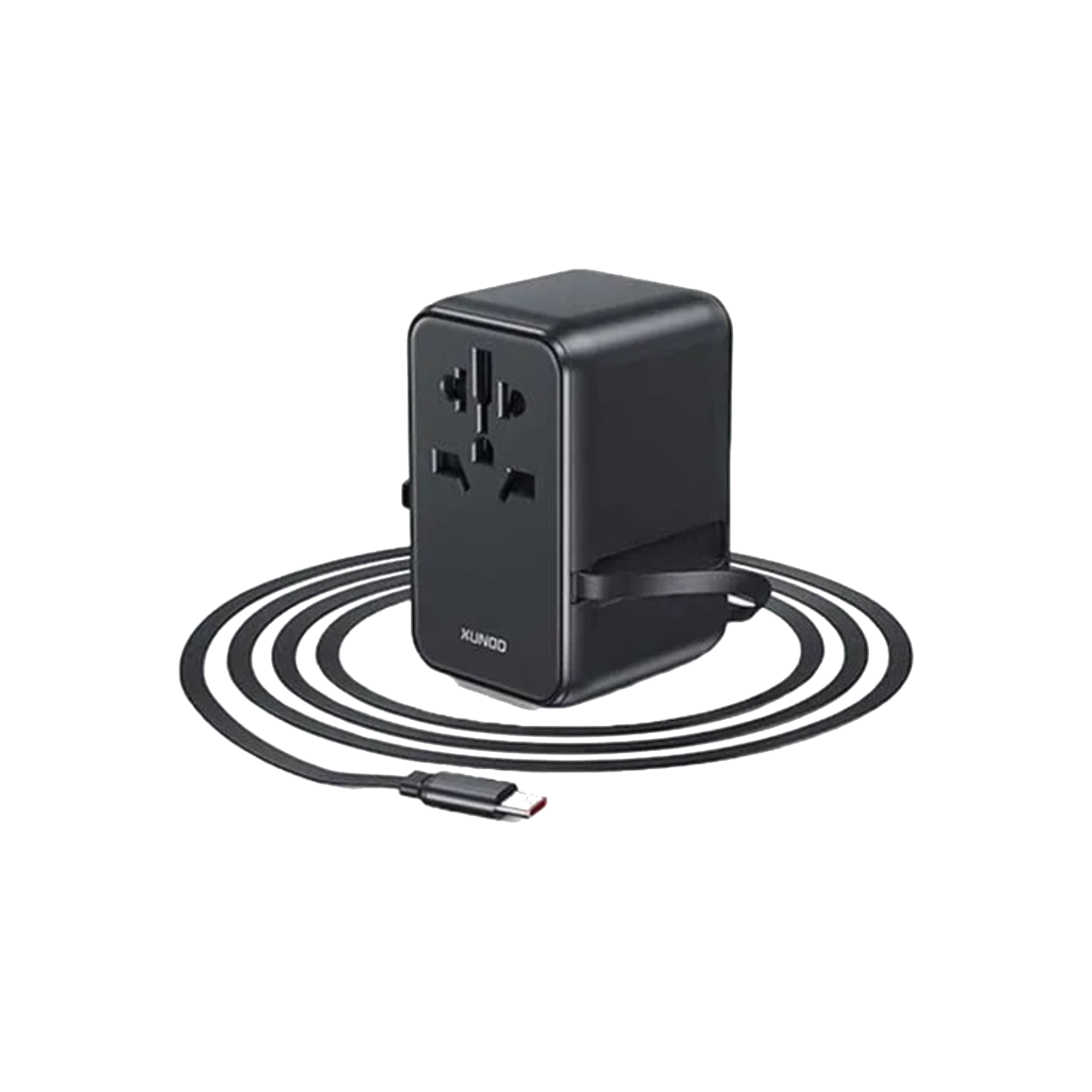 XUNDD XDCH-089 35W Universal Travel Adapter with Retractable Cable 