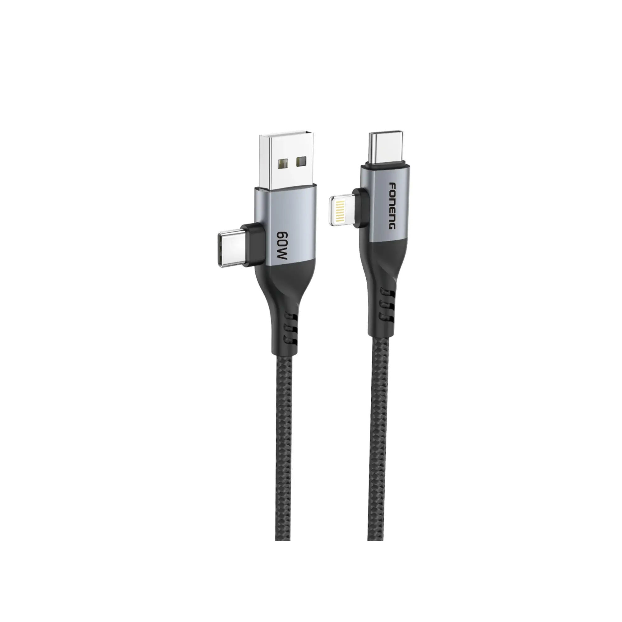 Foneng X92 60W 4-in-1 Fast Charging Cable 