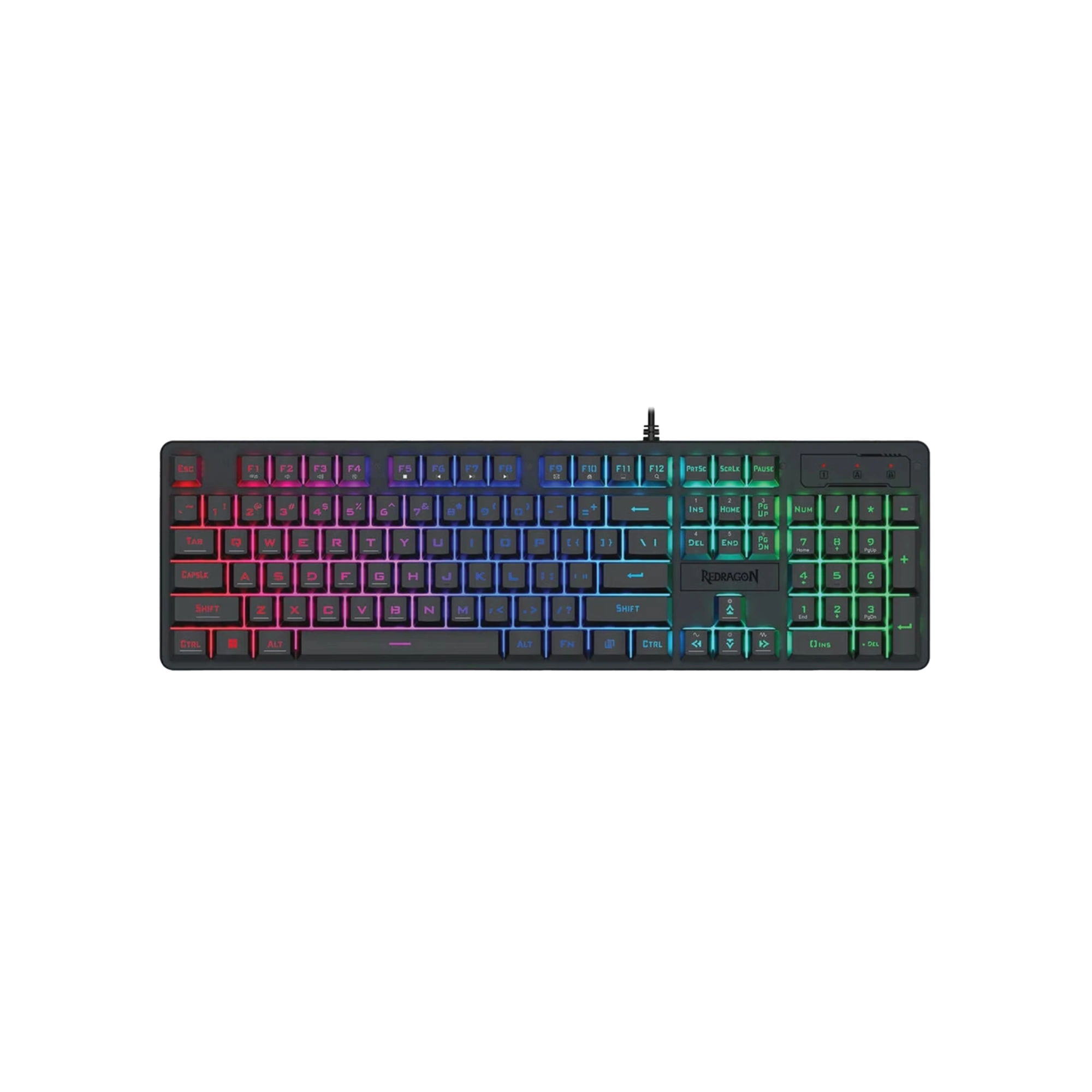 Redragon K521-RGB Netherbane Wired Membrane Gaming Keyboard 