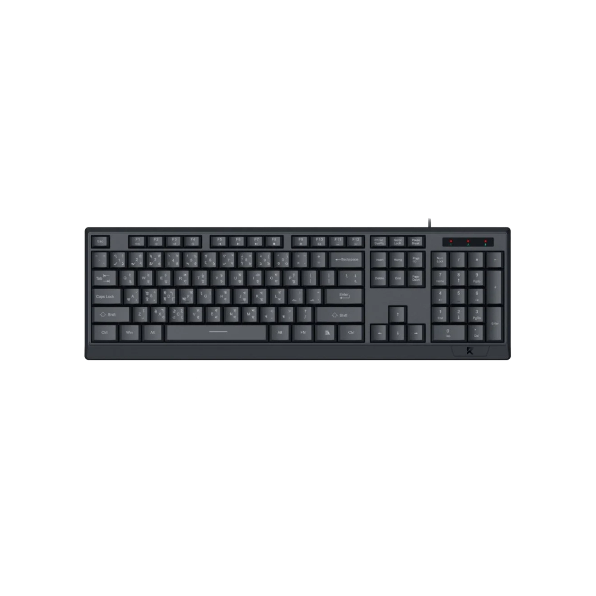 Redragon BK-8345 Wired Keyboard with Bangla Layout 