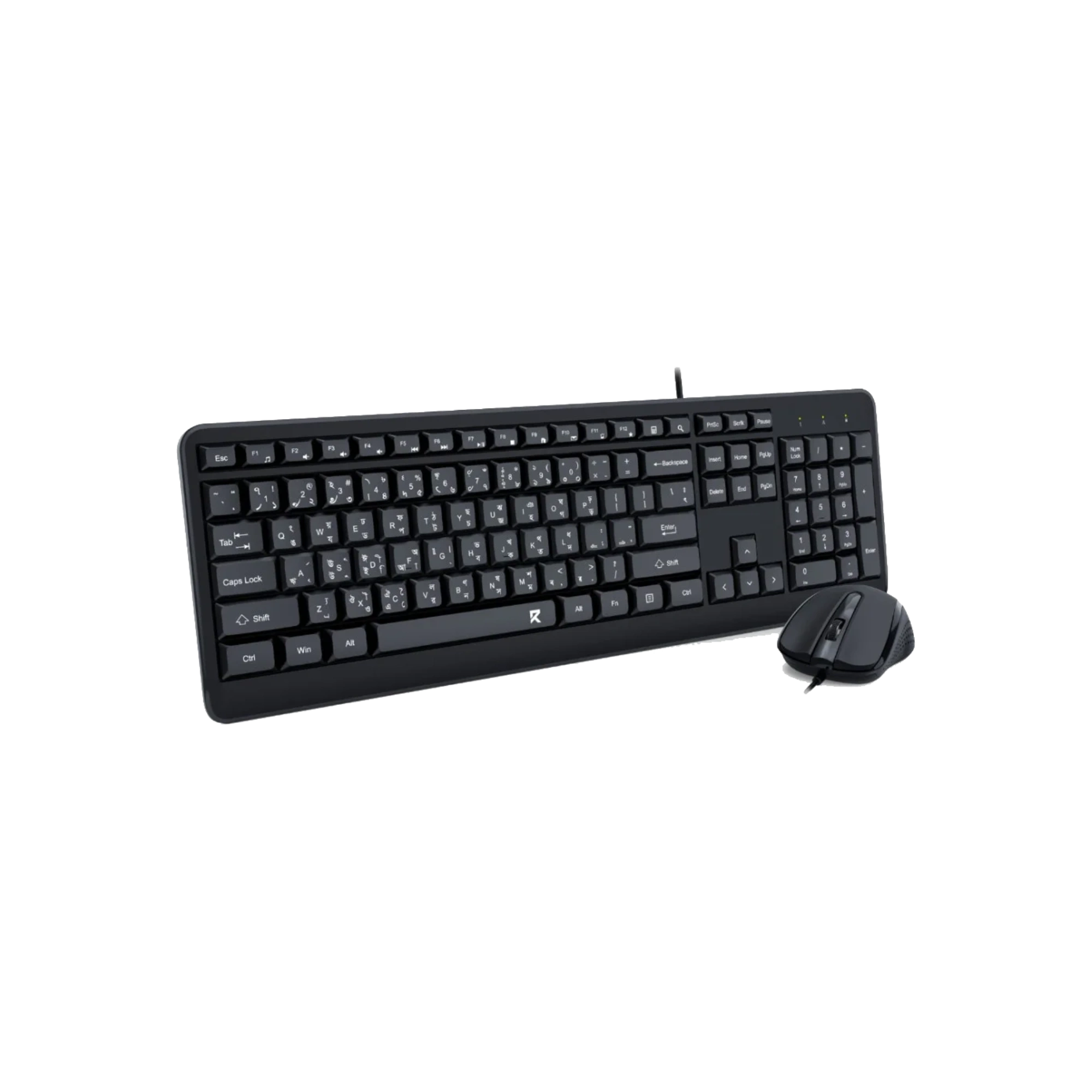 Redragon BS-7092 Wired Keyboard Mouse Combo with Bangla Layout