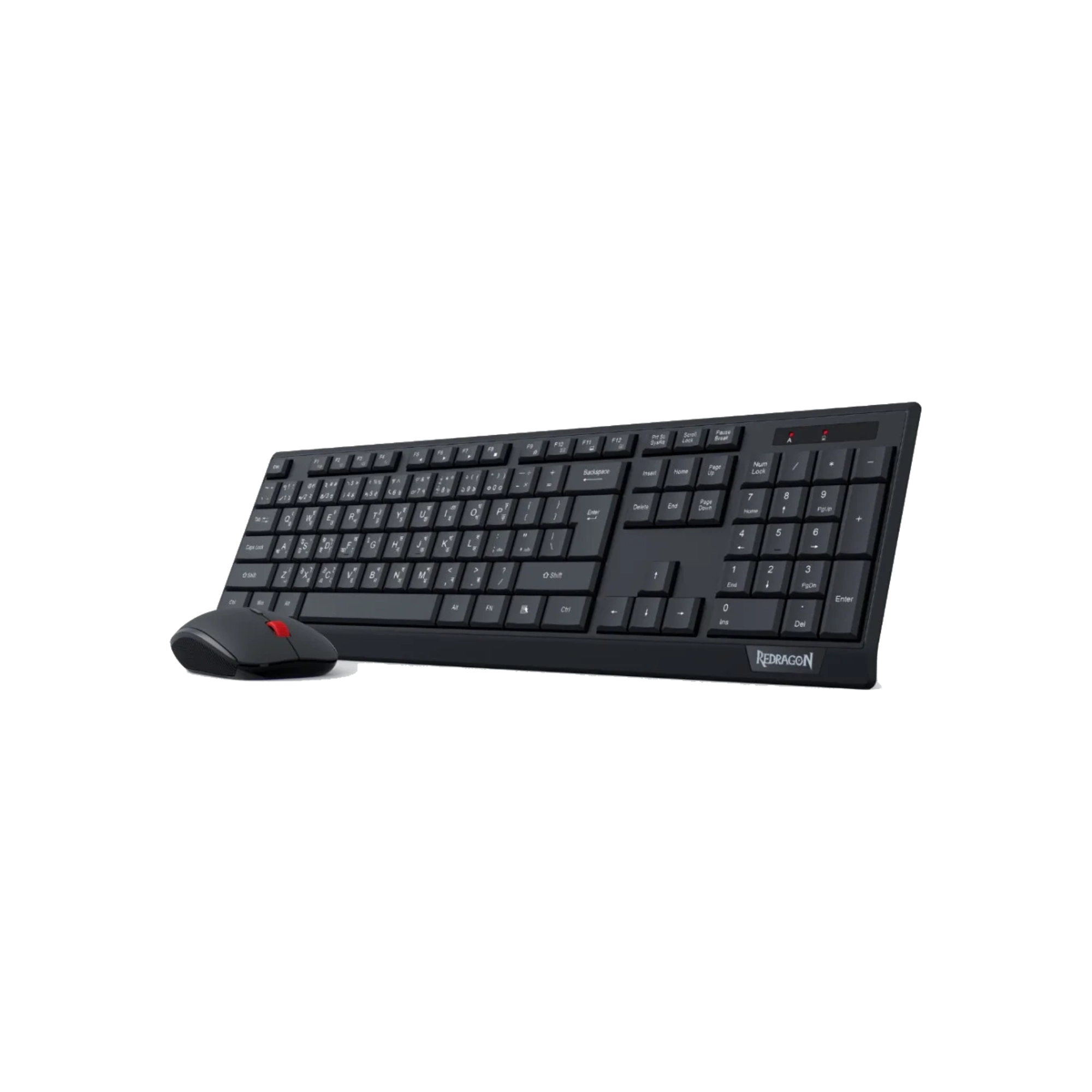 Redragon BS-8343 Wireless Keyboard Mouse Combo with Bangla Layout 