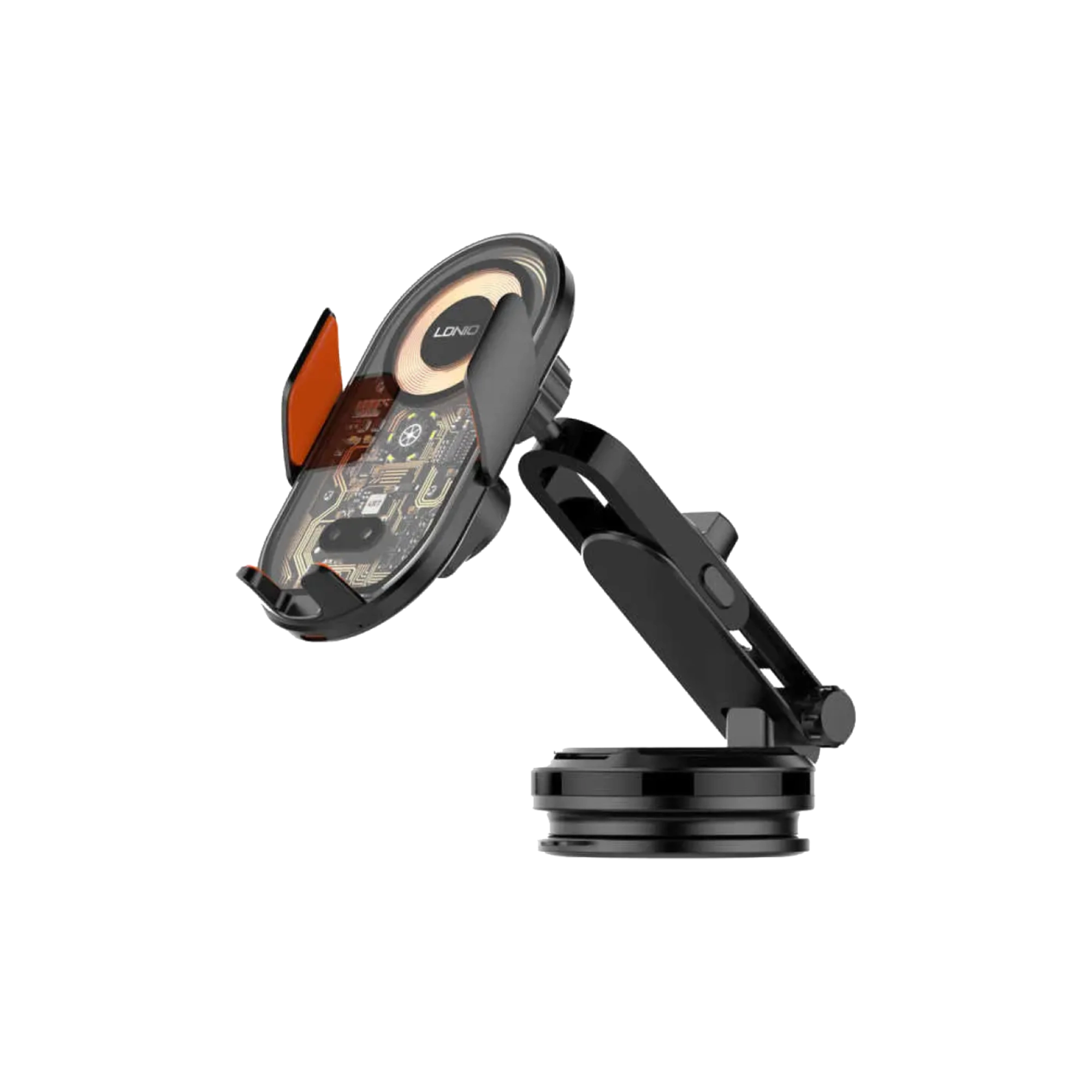 LDNIO MA30-1 15W Magnetic Wireless Charging Car Phone Holder 