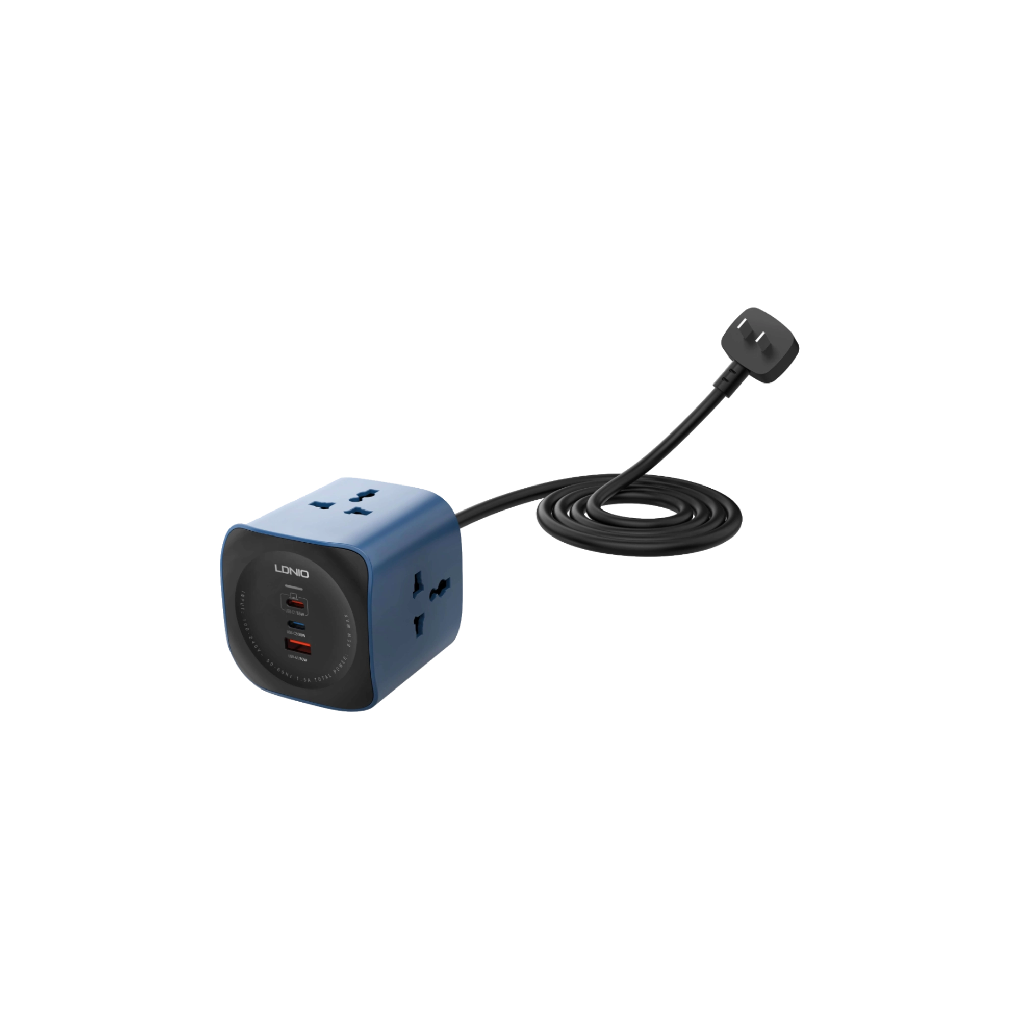LDNIO SC3319 6-in-1 Power Socket Cube 