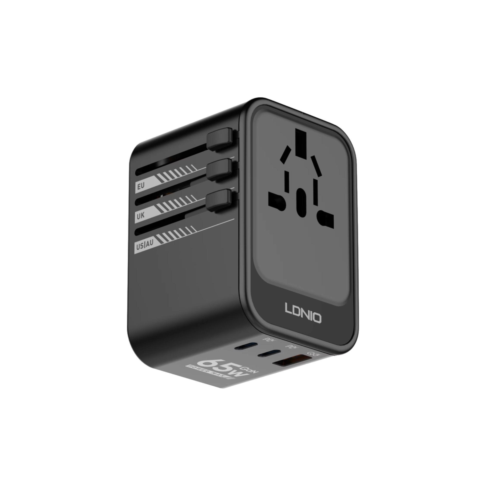 LDNIO Z6 65W GaN Universal Travel Adapter 