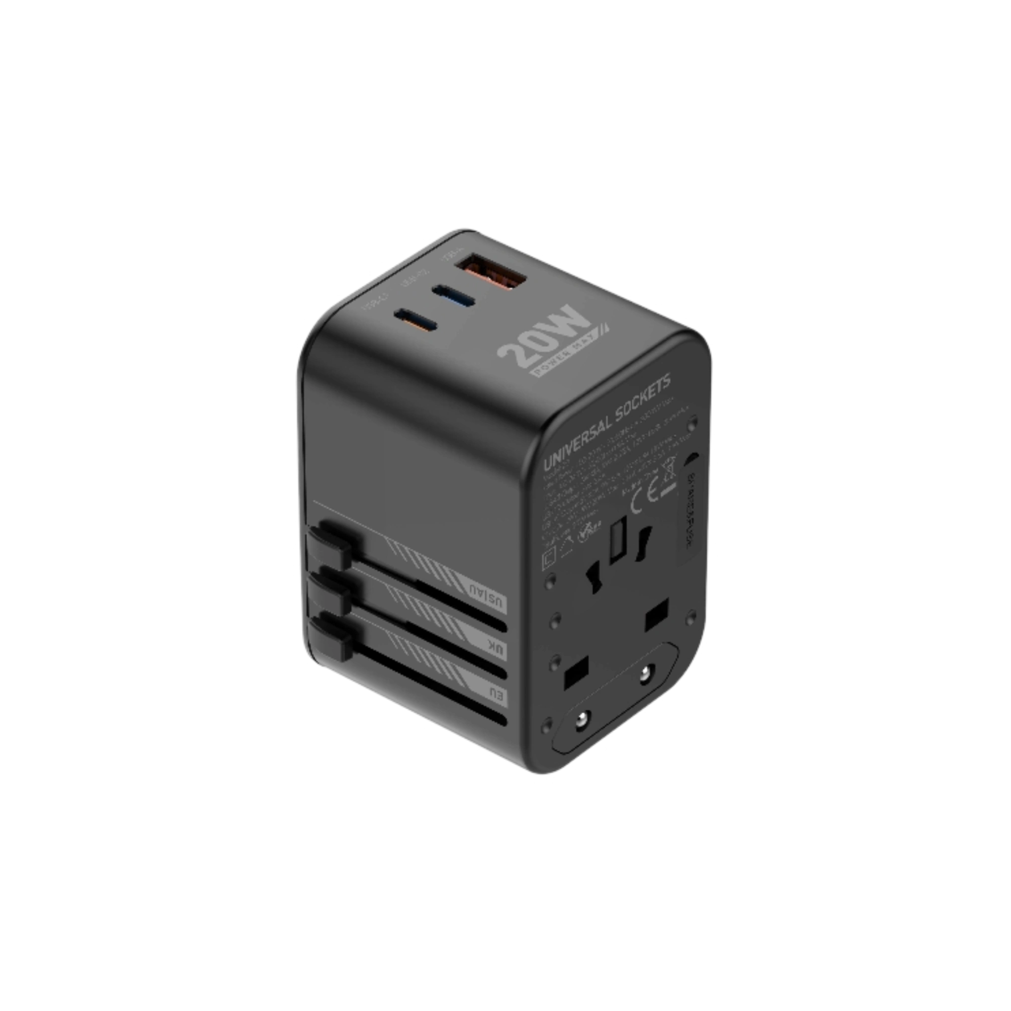 LDNIO Z9 20W GaN Universal Travel Adapter