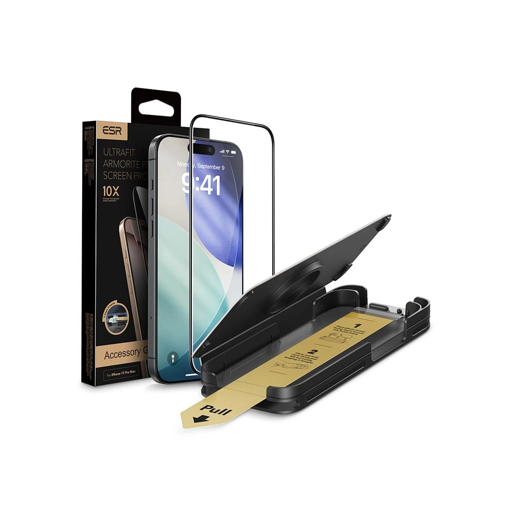 ESR UltraFit Armorite Pro Screen Protector for iPhone 17 Pro Max 1-pack