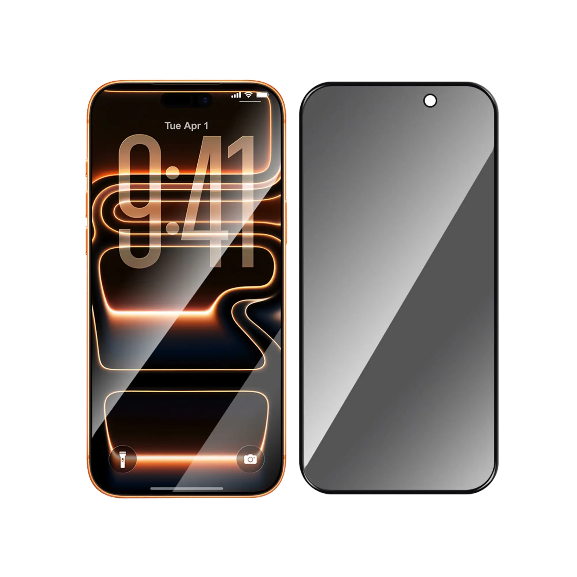BWOO Privacy Screen Protector for iPhone 17 Pro