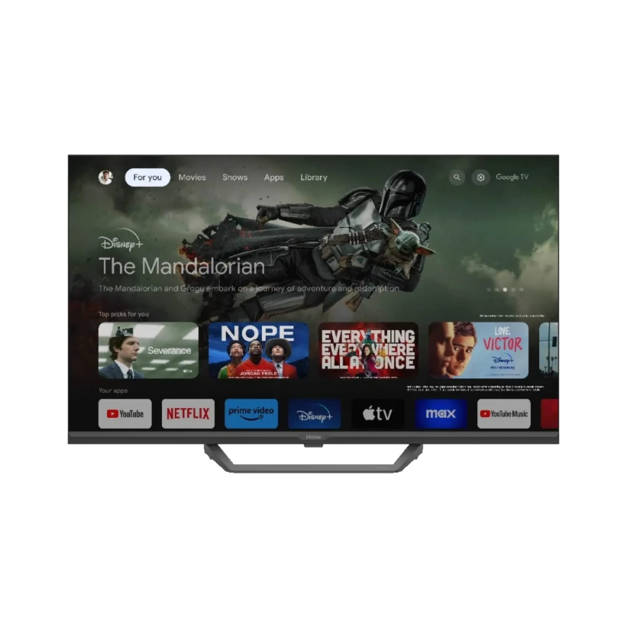 Haier H32S80GFX 32" QLED FHD Google TV