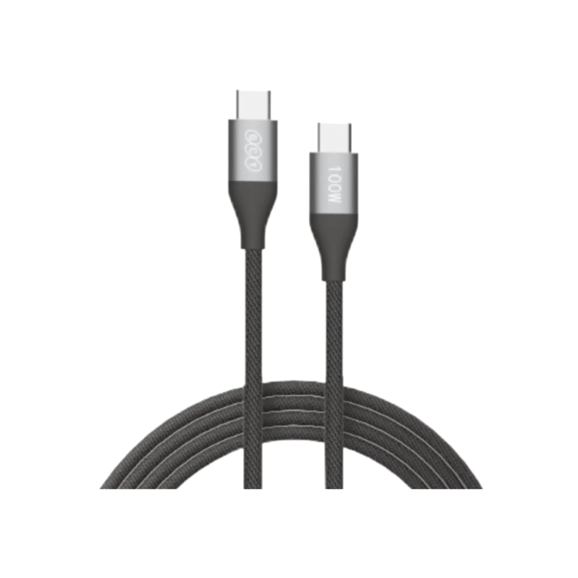 QCY DC22 100W Type-C to Type-C Braided Cable 