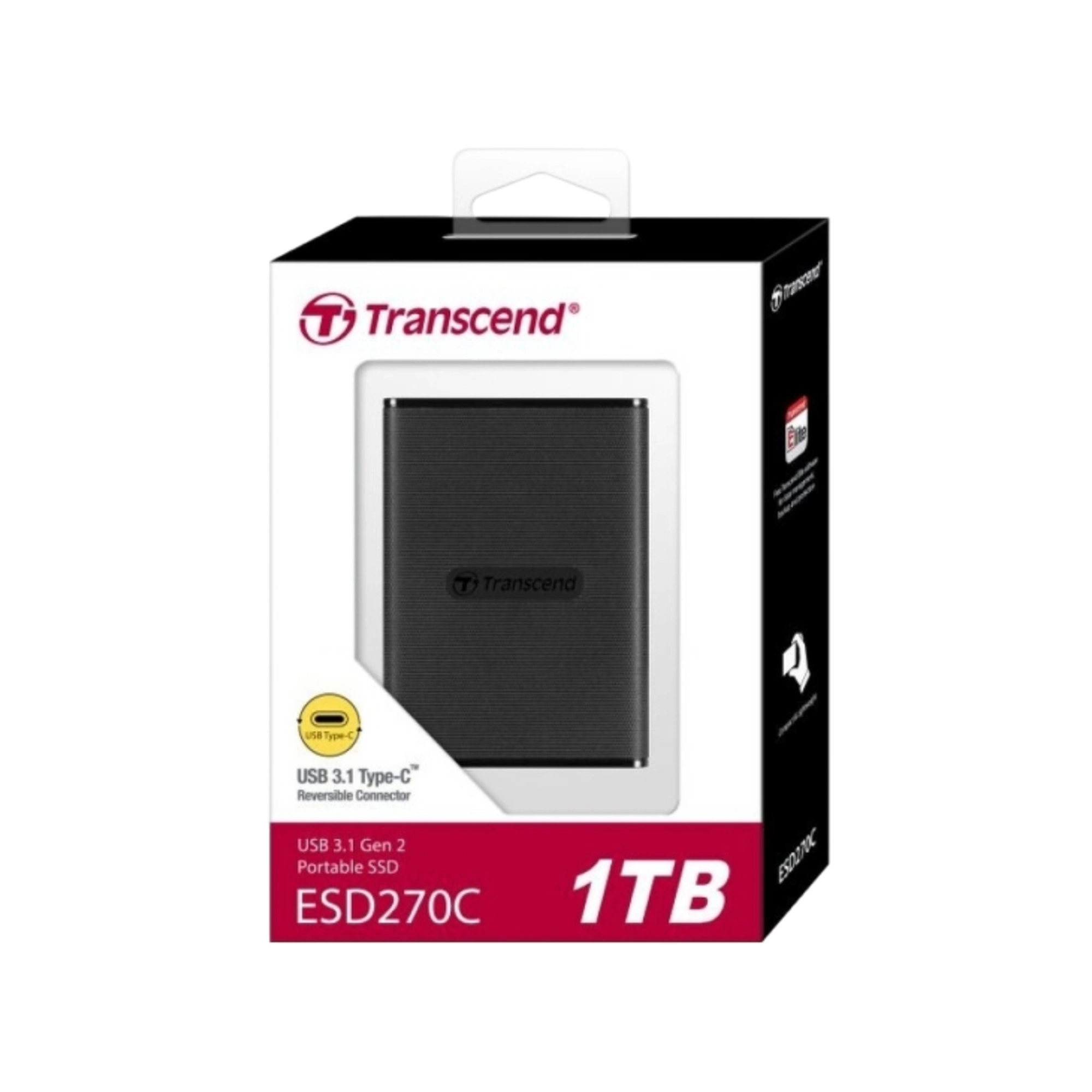 Transcend ESD270C 1TB Type-C Portable SSD