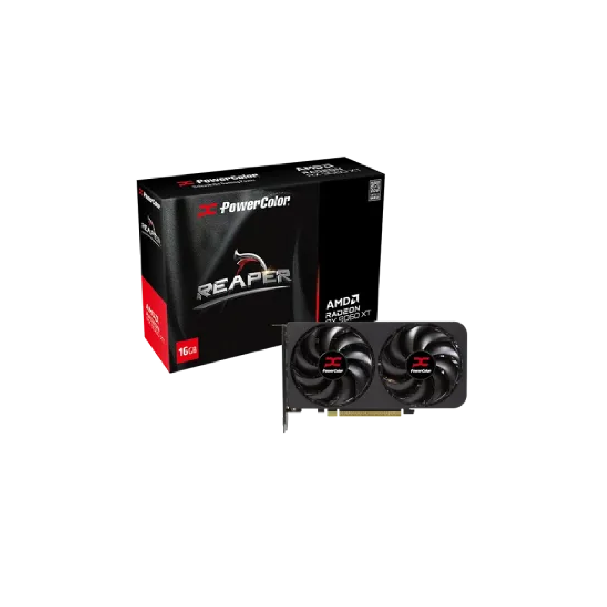 PowerColor Reaper AMD Radeon RX 9060 XT 16GB GDDR6 Graphics Card 