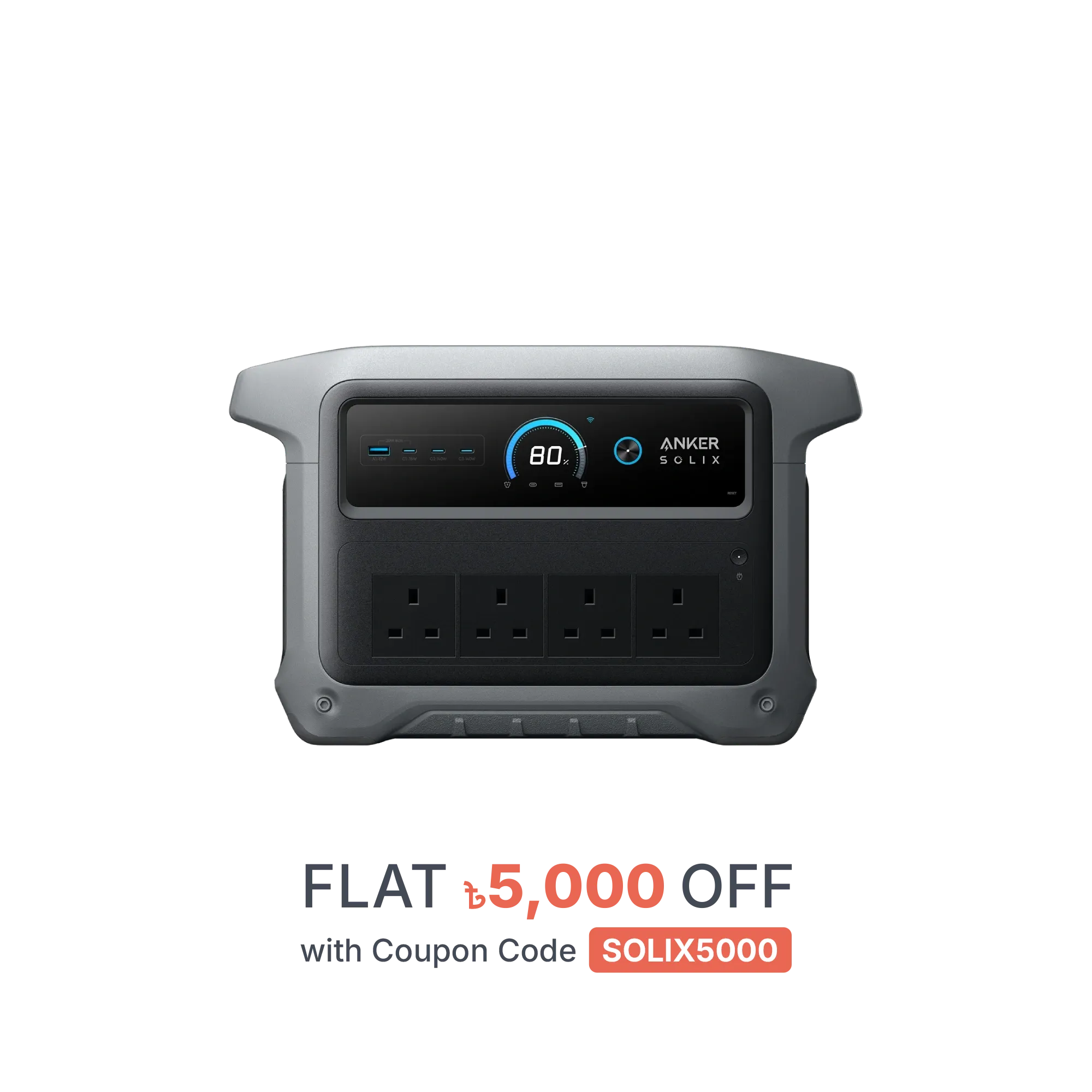 Anker SOLIX C1000 Gen 2 2000W Portable Power Station