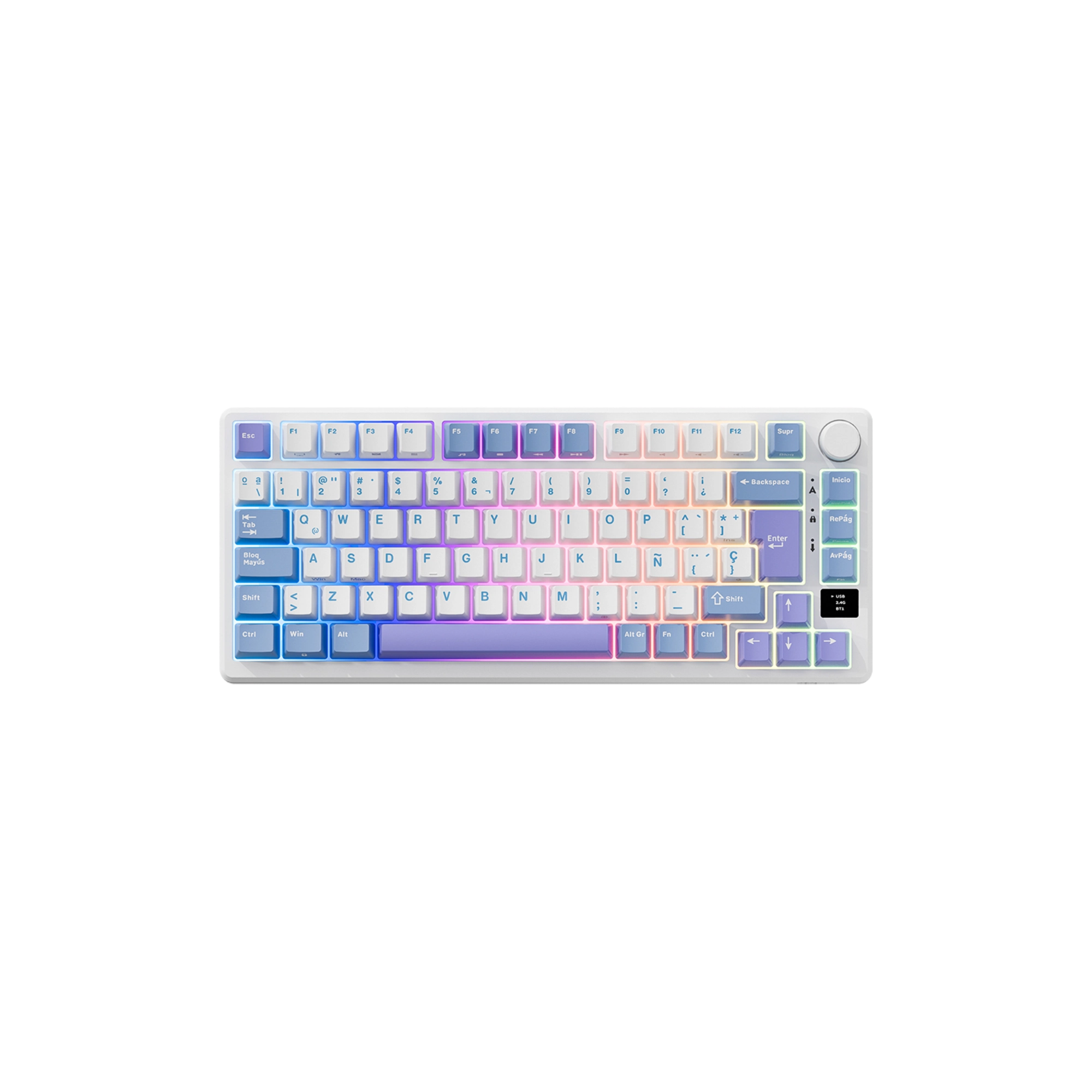 Royal Kludge RK M75 Tri Mode Mechanical Keyboard
