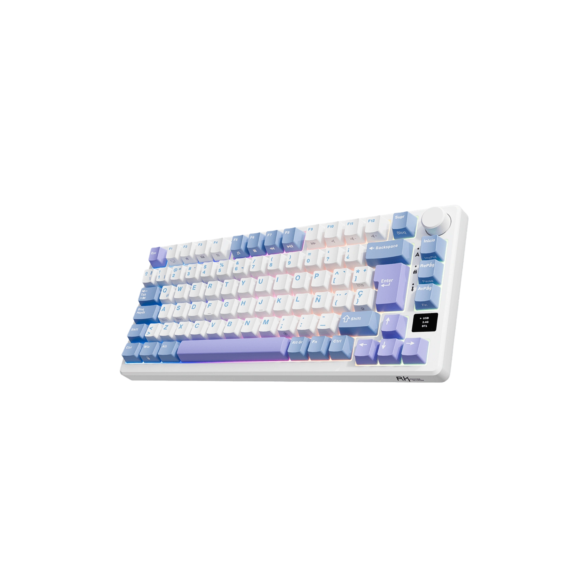 Royal Kludge RK M75 Tri Mode Mechanical Keyboard