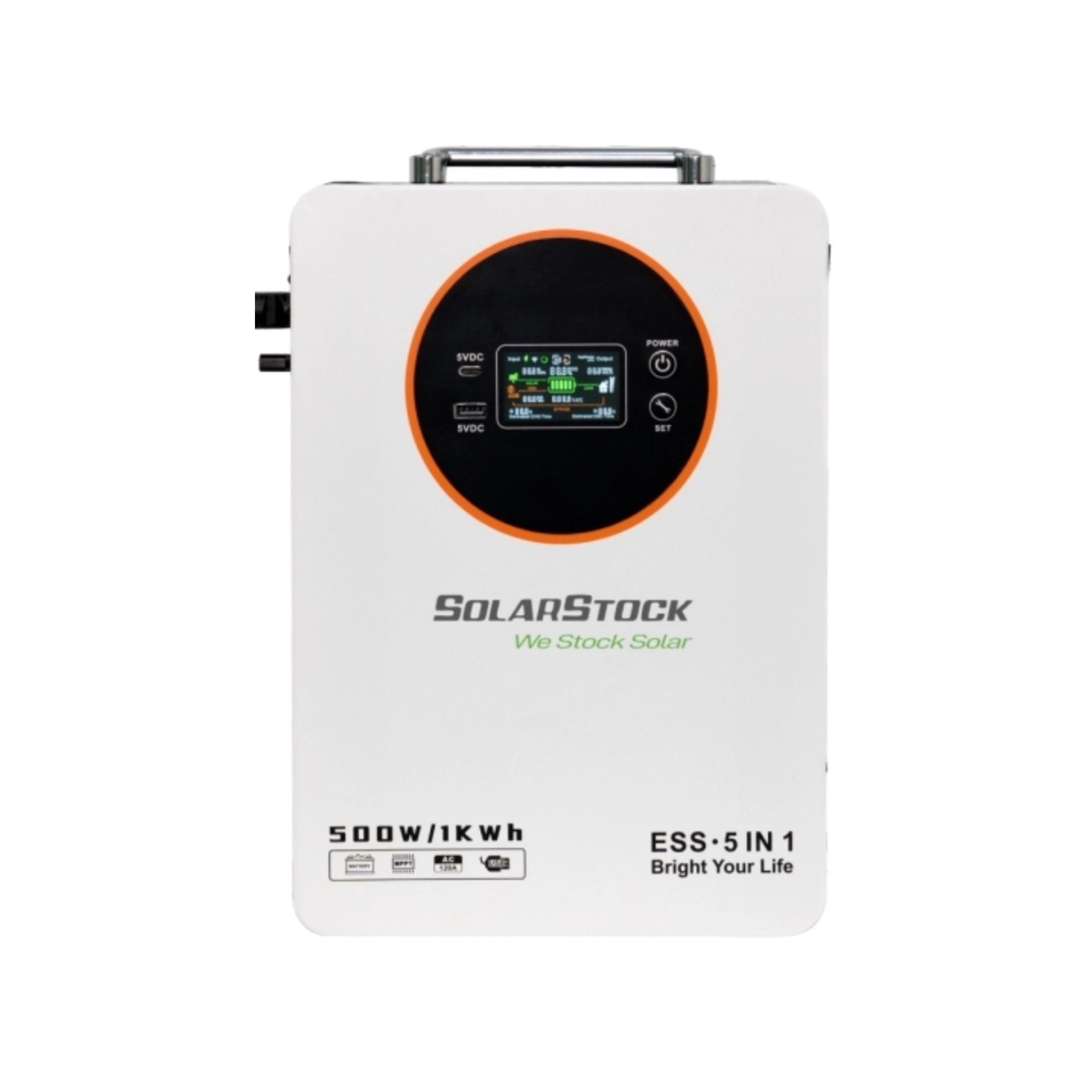 Solarstock SS-LPS500B 500W Smart Lithium Energy Storage System