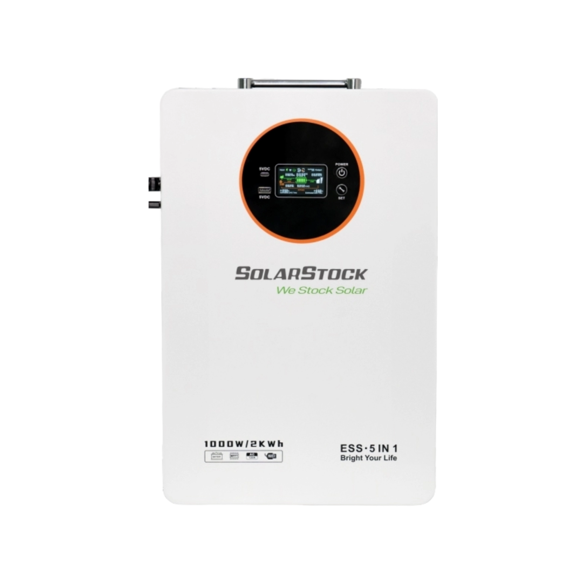 Solarstock SS-LPS1000B 1000W High Capacity Lithium Energy Storage System
