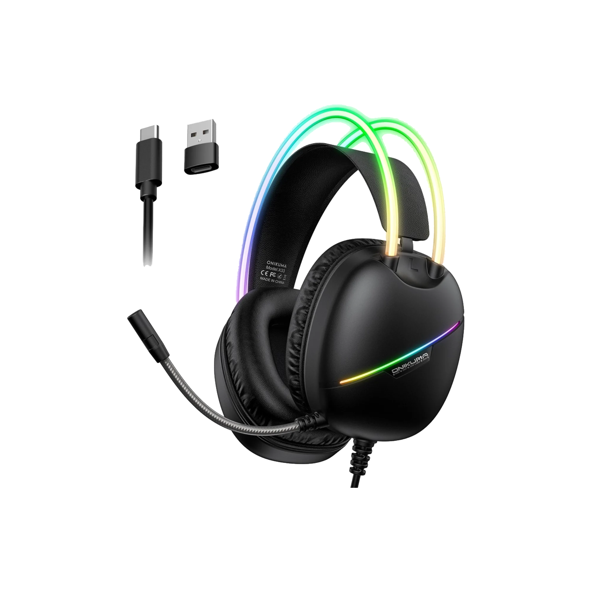 Onikuma X33 Wired Gaming Headset 