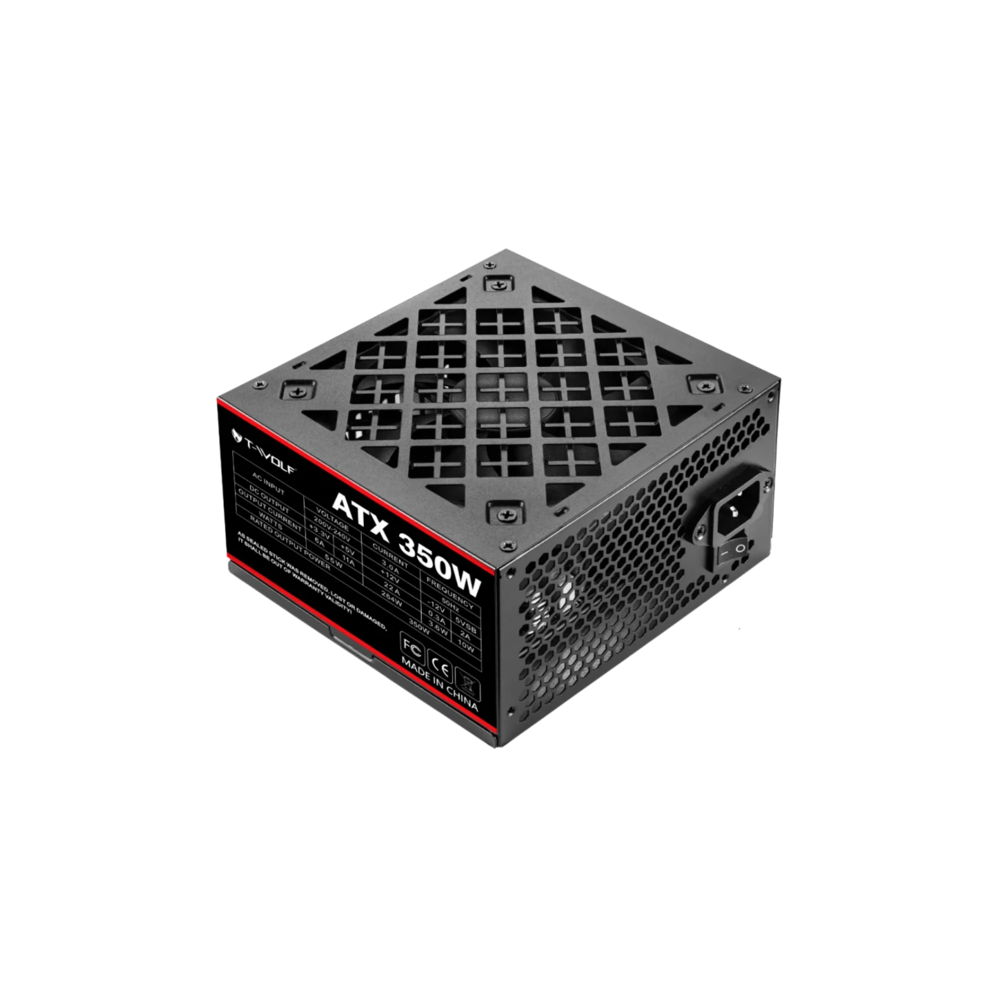 T-Wolf ATX 350W Power Supply