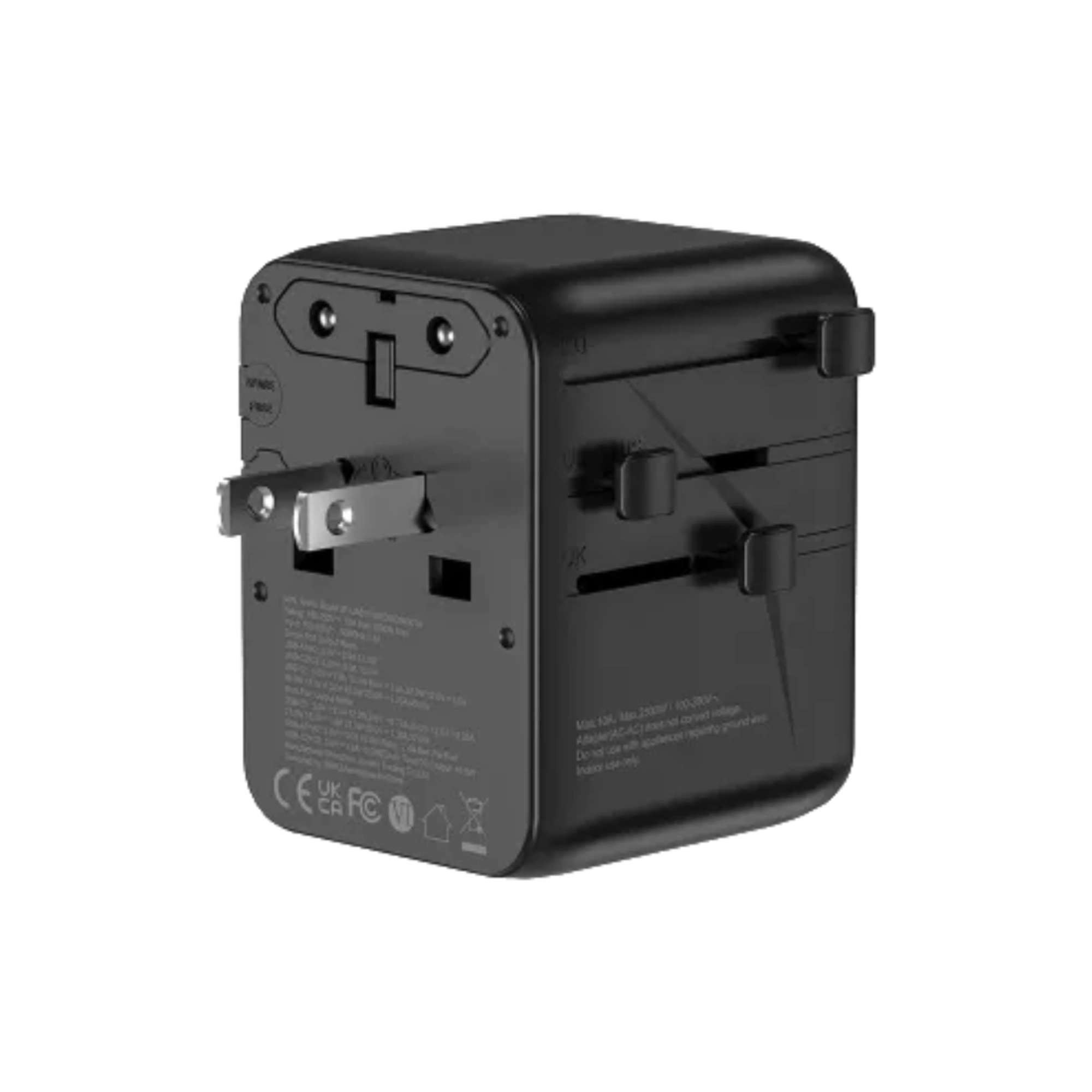 WiWU Wi-UA010 Warrior Aramid Fiber 45W GaN Universal Adapter