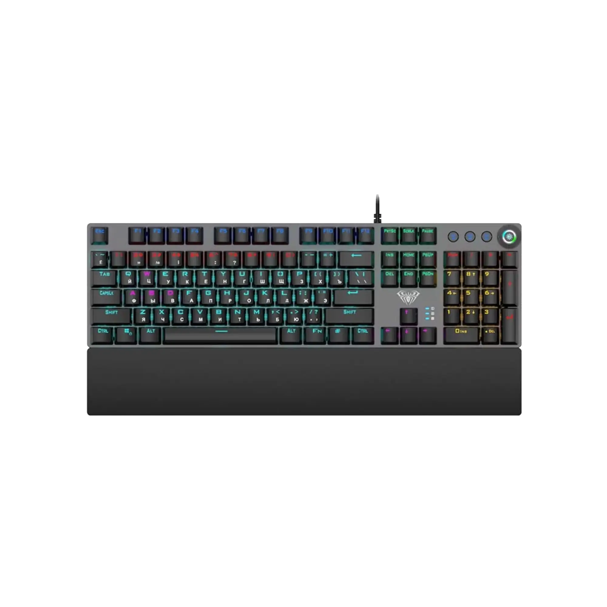 AULA S2058 RGB Blue Switch Mechanical Gaming Keyboard 