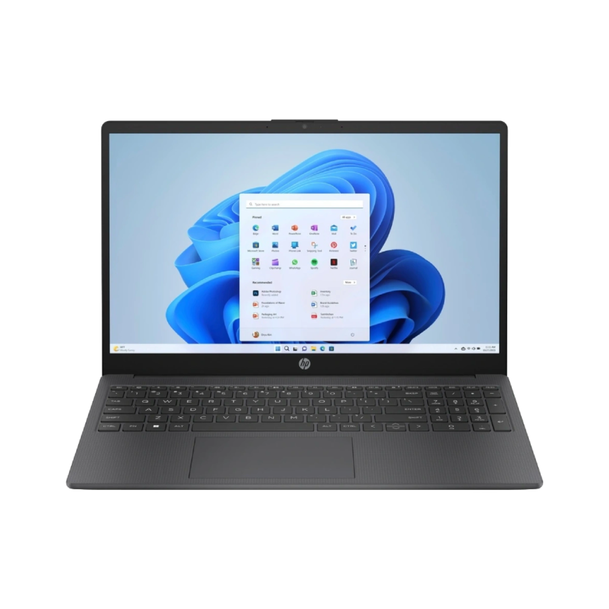 HP Laptop 15-fc1002nq Ryzen 3 7520U 8GB RAM 512GB SSD 15.6" Laptop