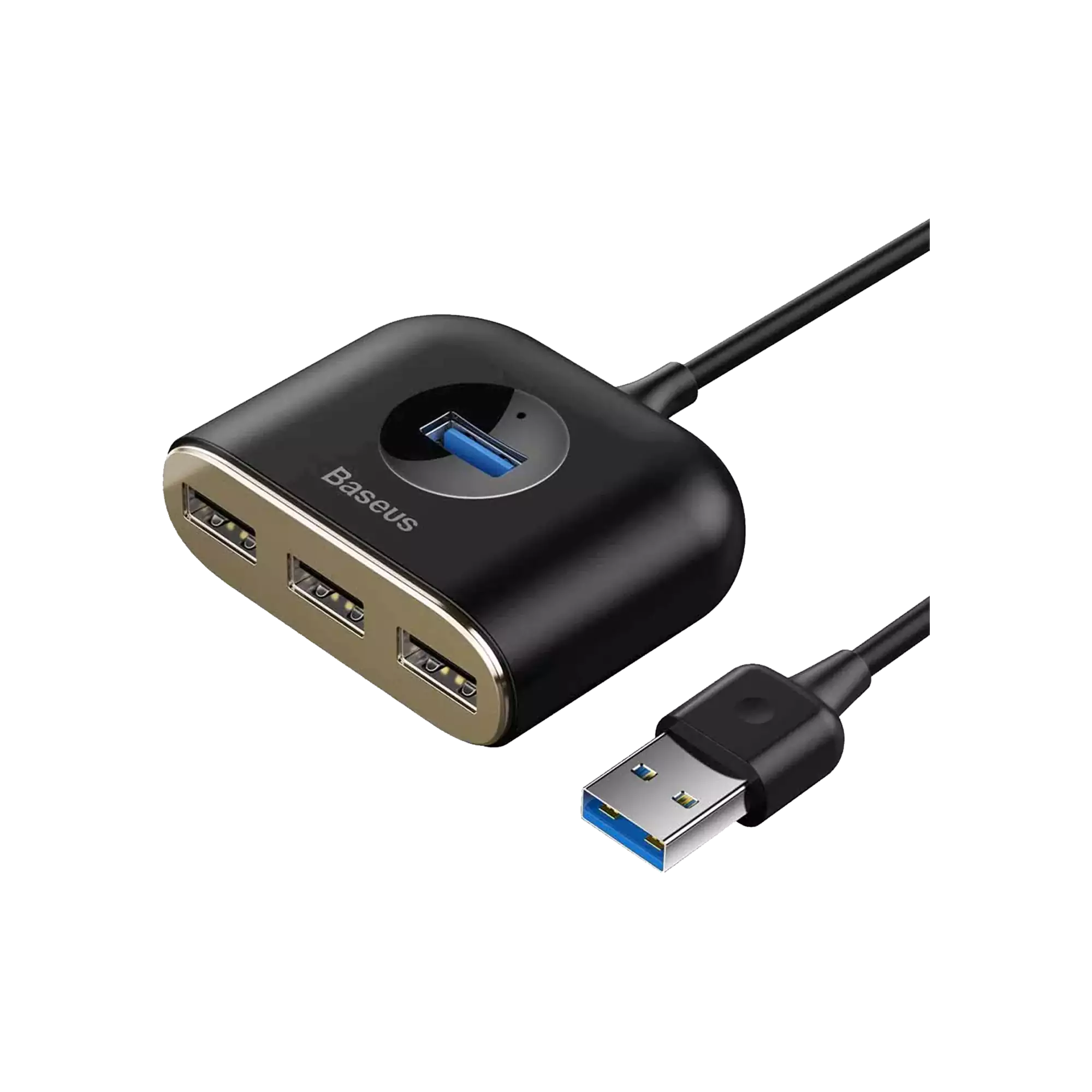 Baseus Square Round 4 in 1 USB HUB Adapter