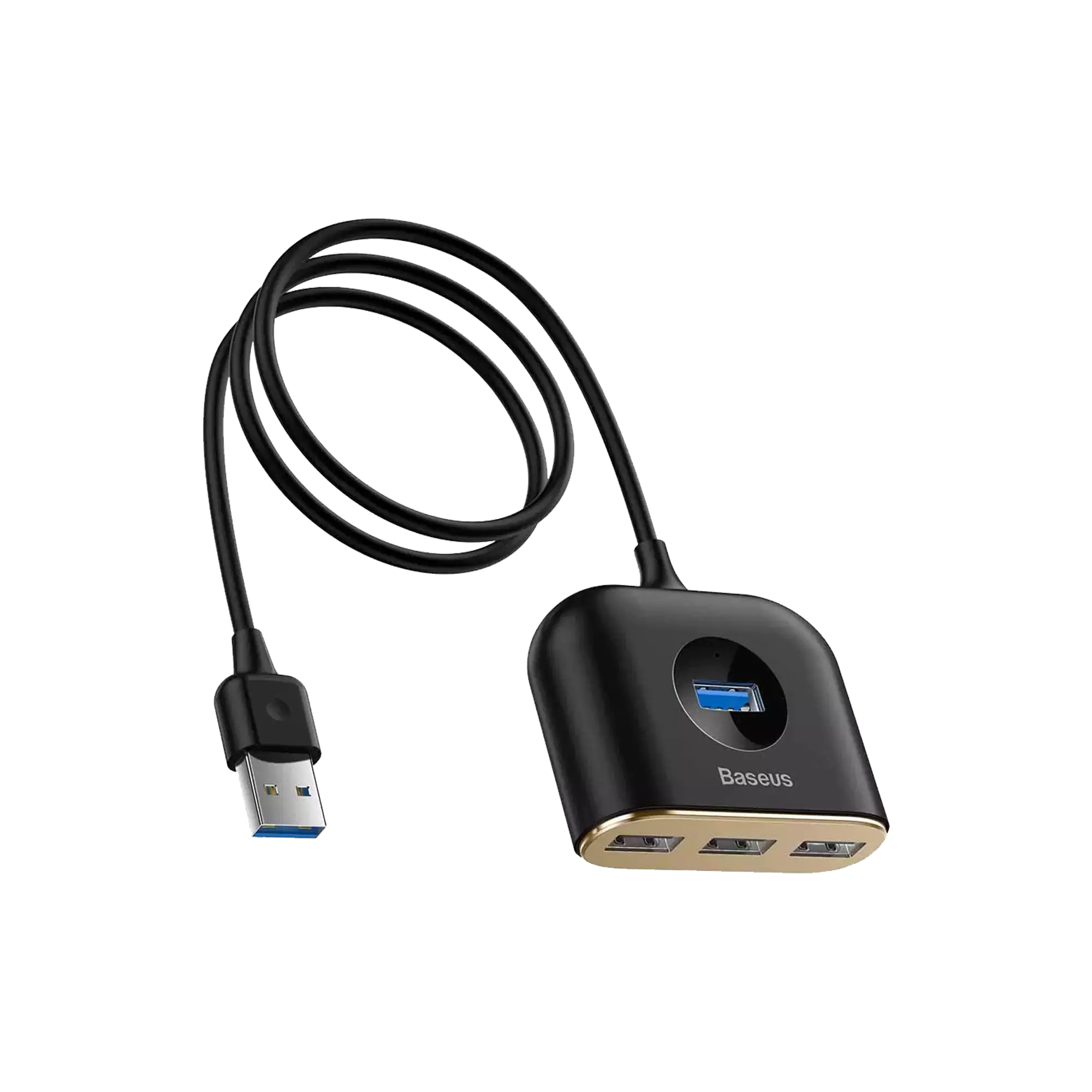 Baseus Square Round 4 in 1 USB HUB Adapter