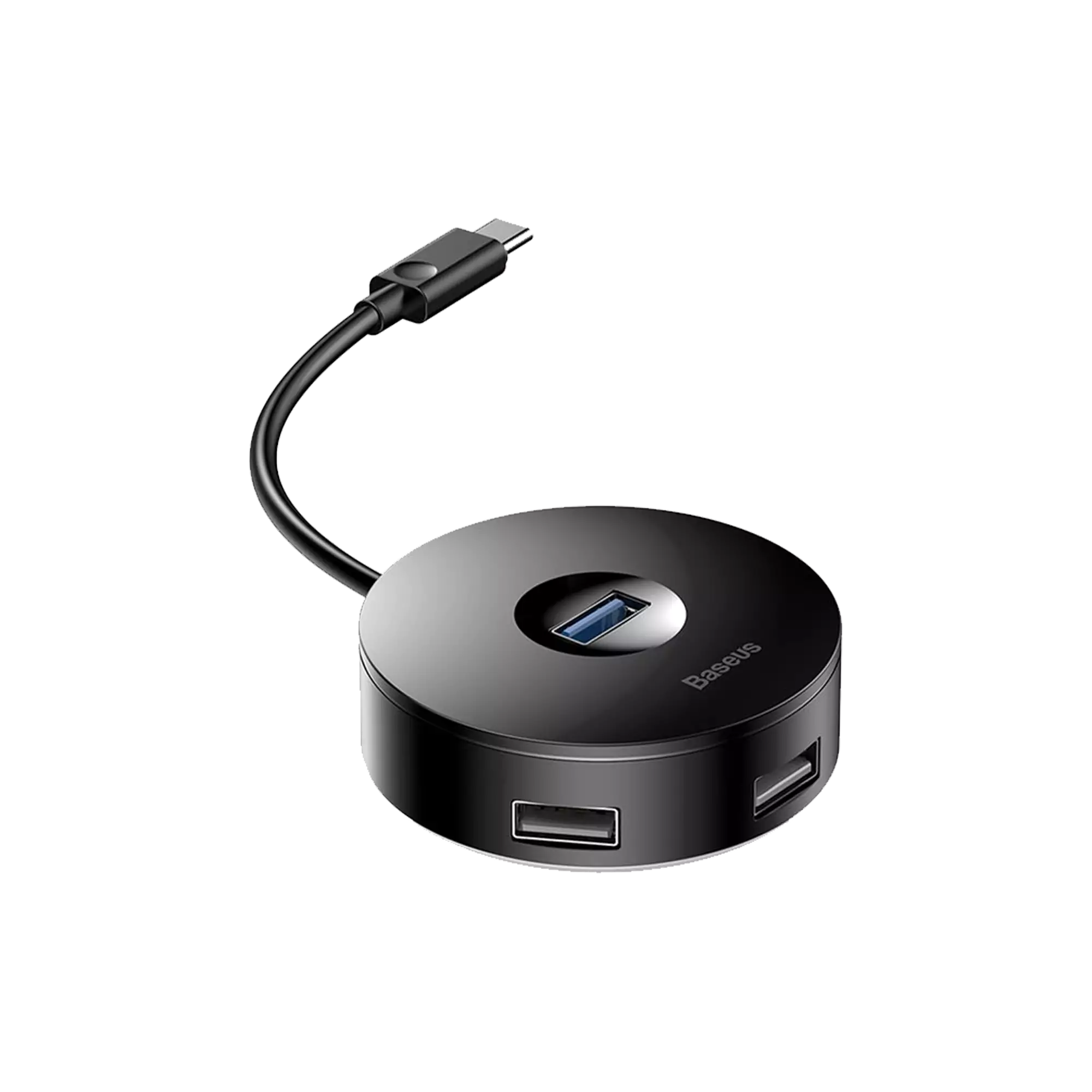 Baseus Round Box HUB Adapter 4-in-1 with Type-C Hub Cable