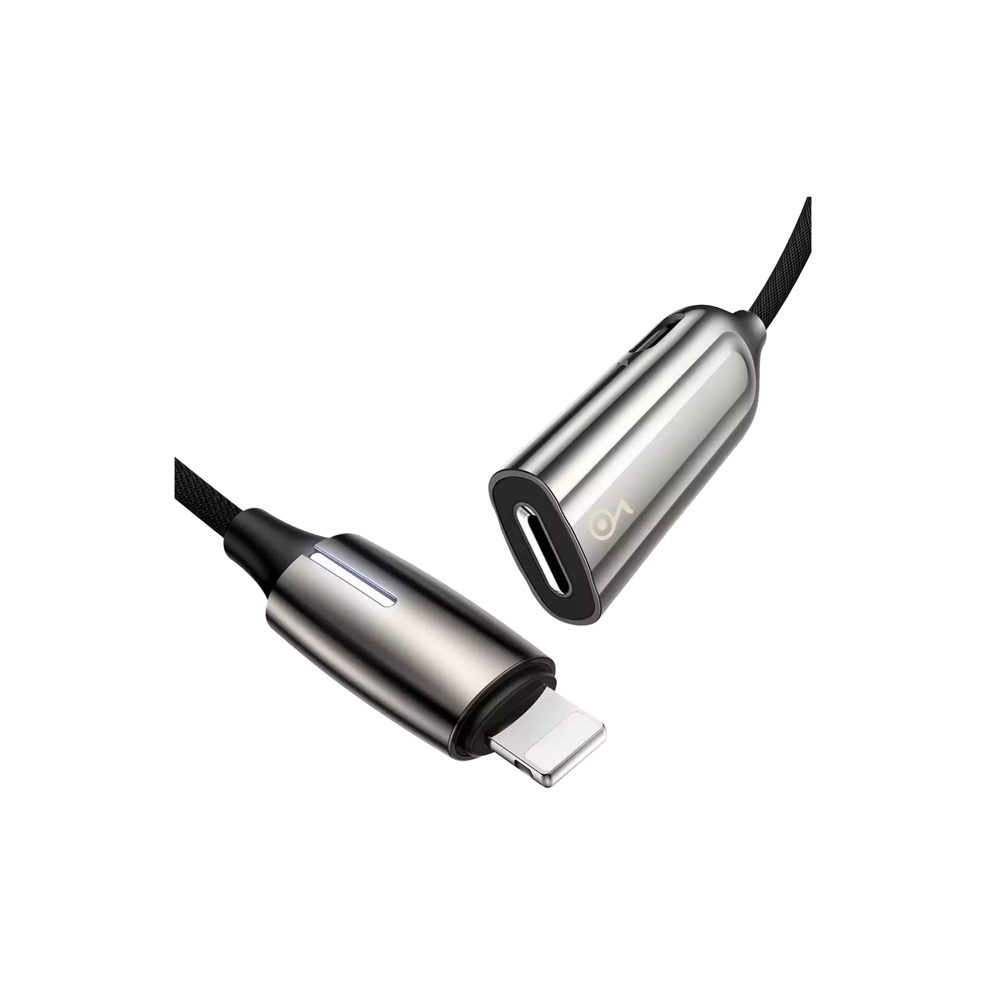 Baseus Lightning Male to Dual Lightning Female Converter