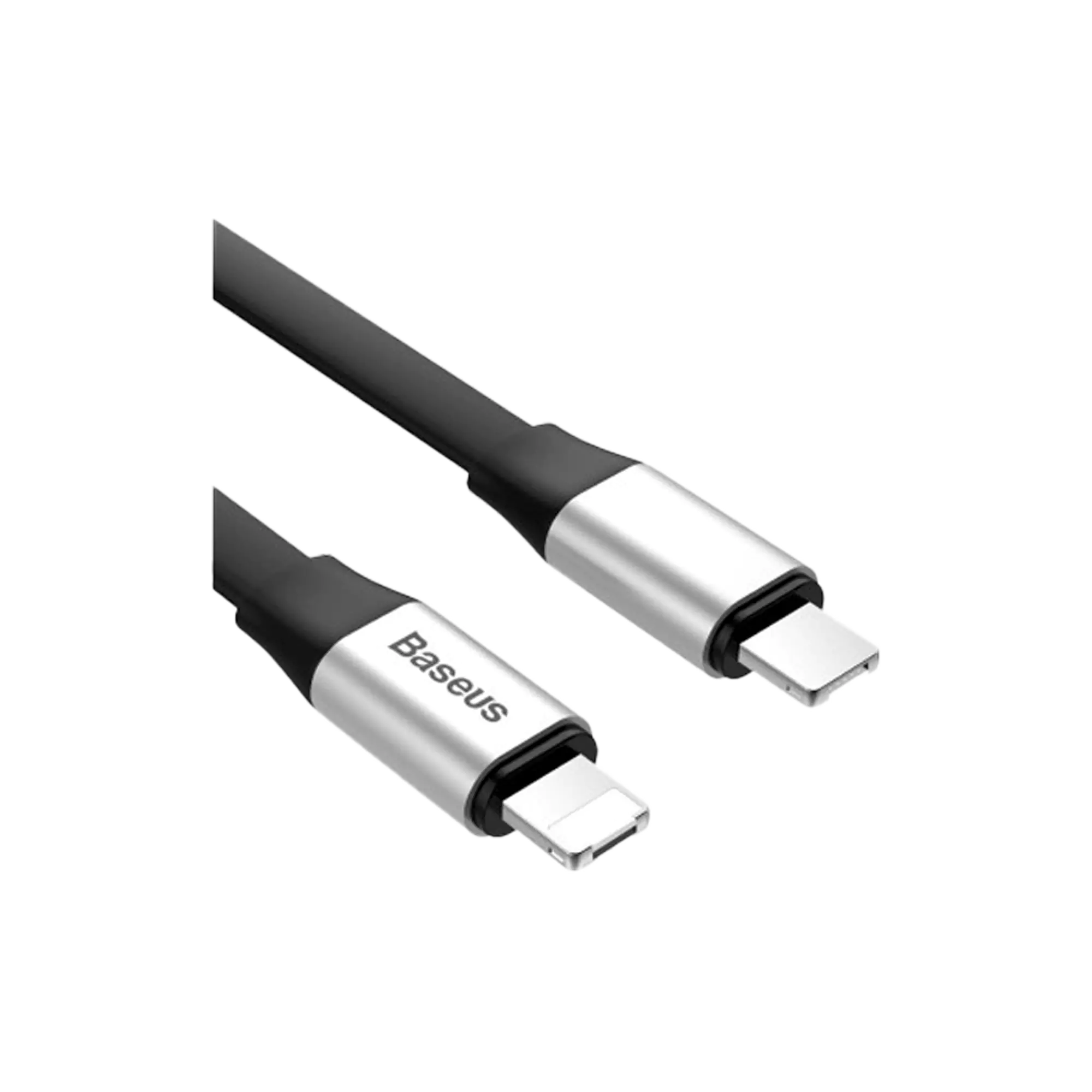 Baseus Two-in-One Portable Silver Cable