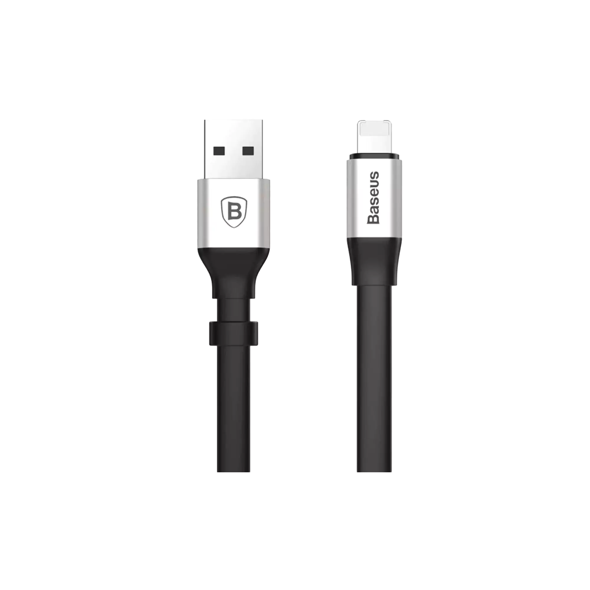 Baseus Two-in-One Portable Silver Cable 